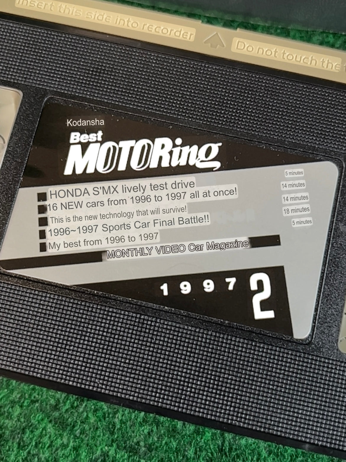 Best Motoring VHS - January & February 1997