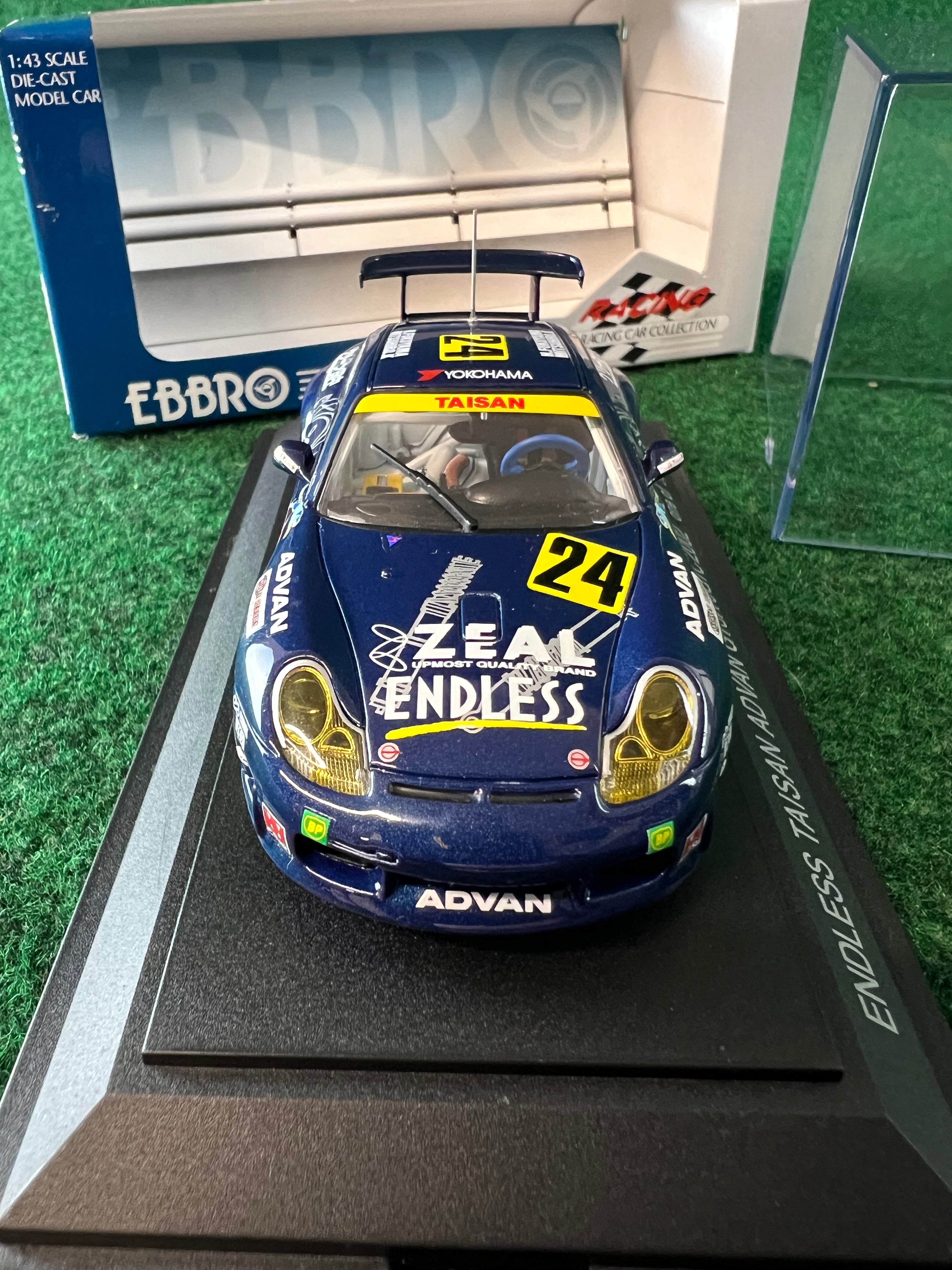 ミニカー EBBRO TAISAN ADVAN Gr.A1993 1/43 43767 EBBRO Racing Car Collection - JGTC 2002 ENDLESS Taisan ADVAN