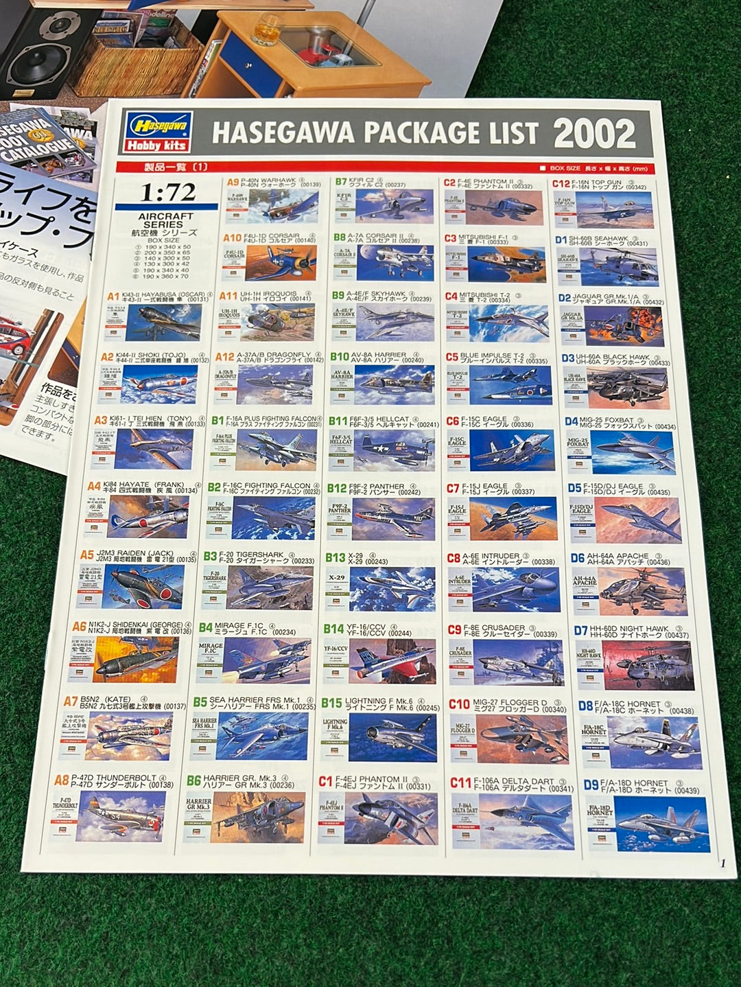 Hasegawa Model Corp. Catalog - 2002