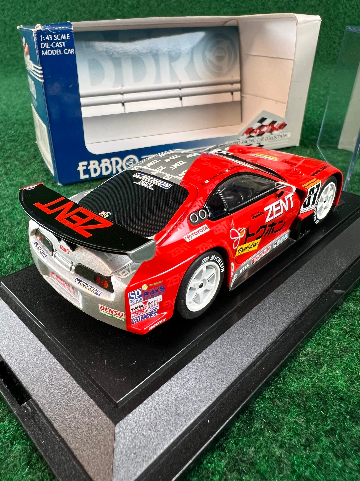 EBBRO - 2003 Zent Tom's Toyota Supra 1/43 Scale Diecast