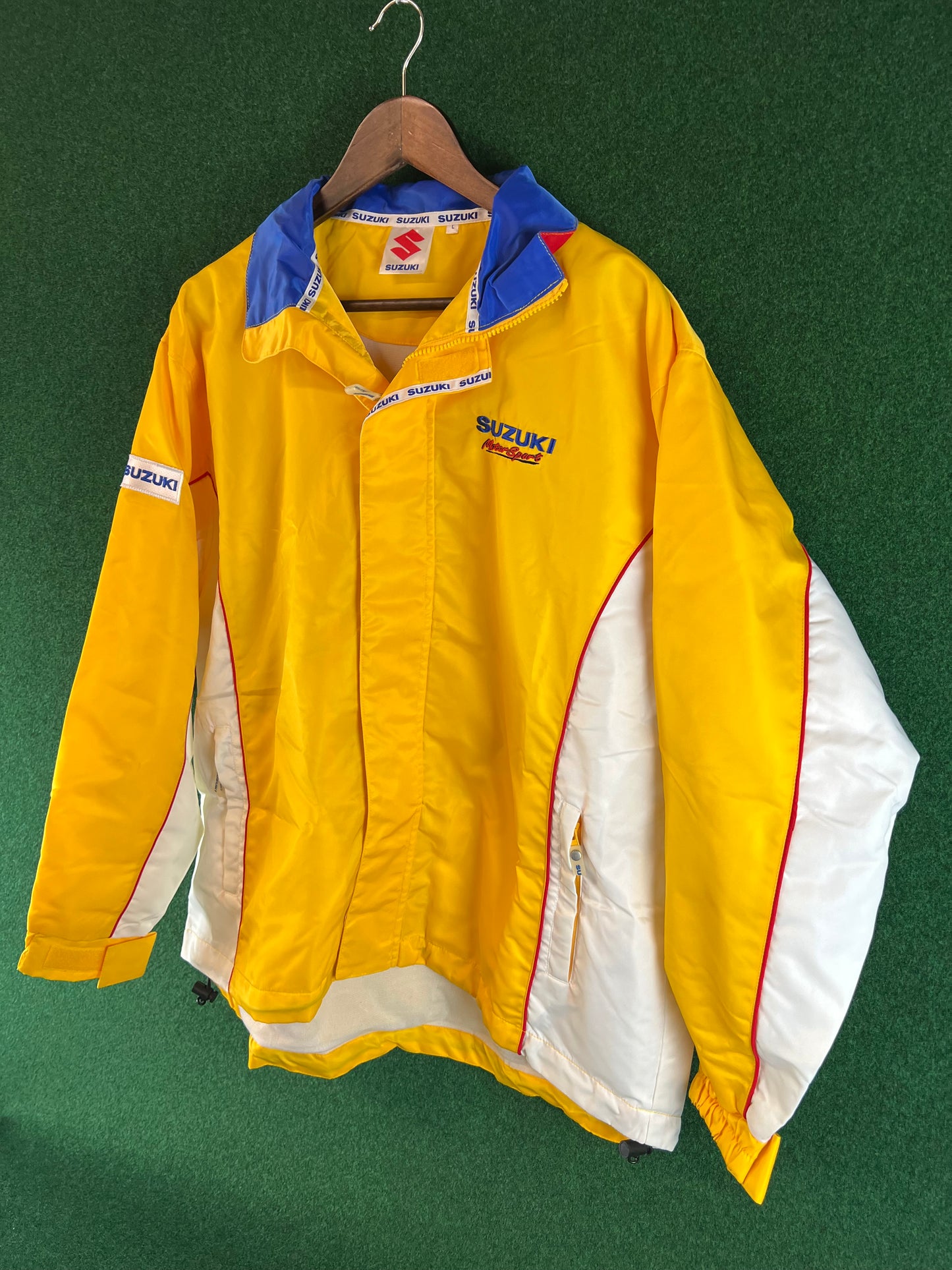 Suzuki Motorsports Racing Yellow Jacket