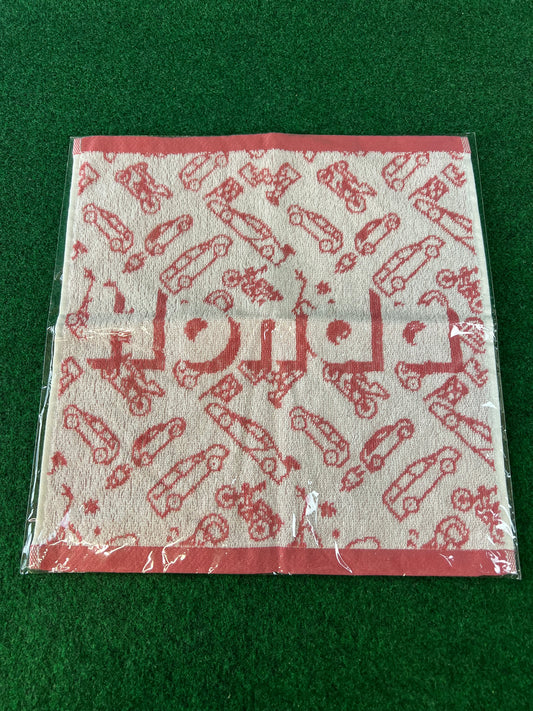 Honda Original - "HONDA" Cartoon Car, Racecar, Motorcycle Images Towel
