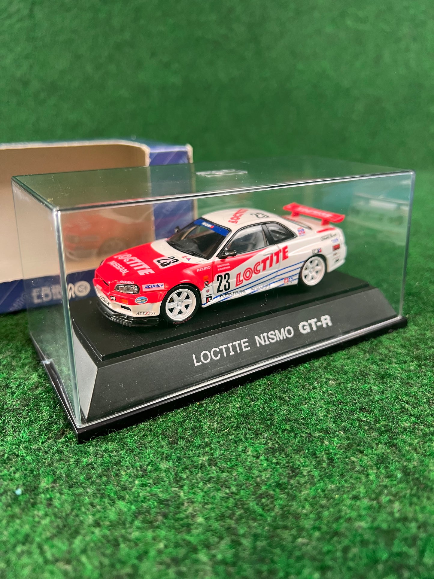 EBBRO - Super Taikyu Loctite Nismo Nissan Skyline R34 GT-R 1/43 Scale Diecast