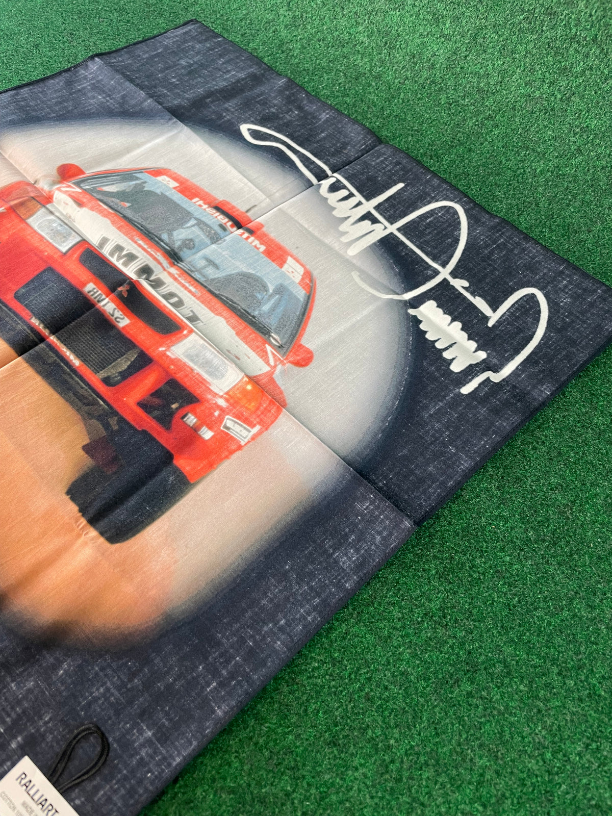 RALLIART - Tommy Makinen WRC Mitsubishi Lancer Evolution Handkerchief Towel