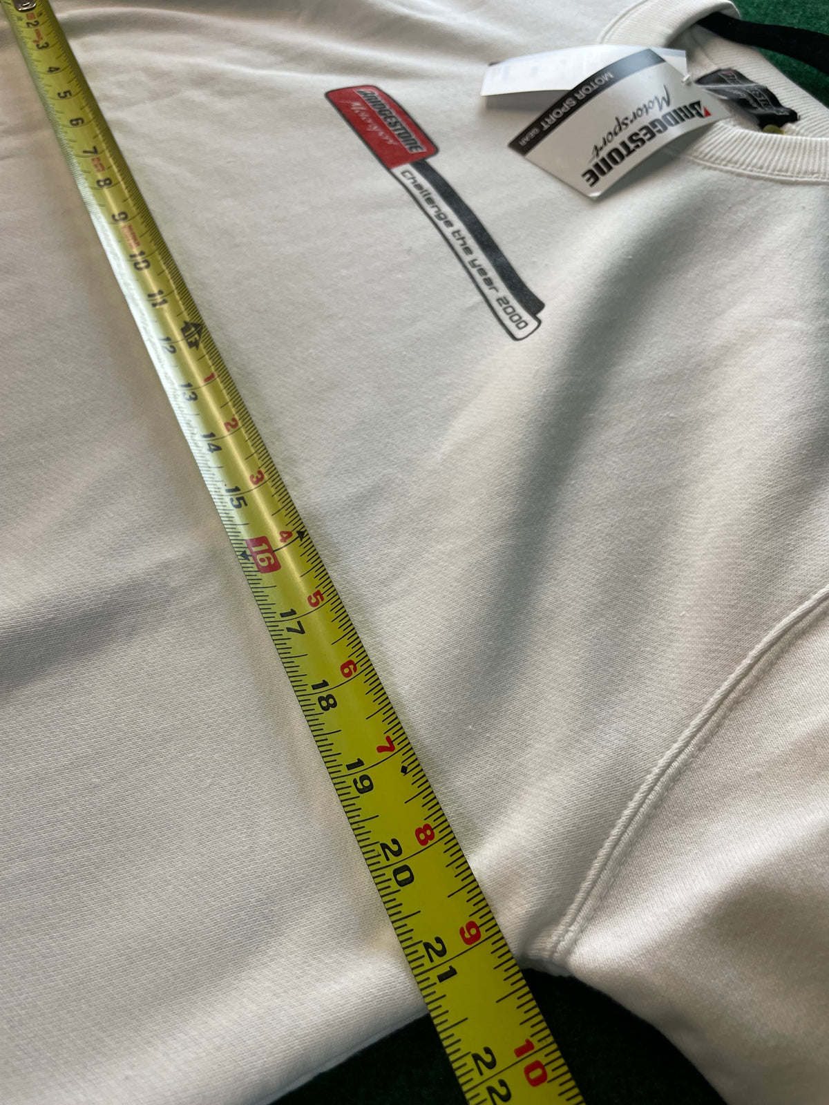 BRIDGESTONE Motorsport - 2000 Suzuka GP Vintage White Sweatshirt