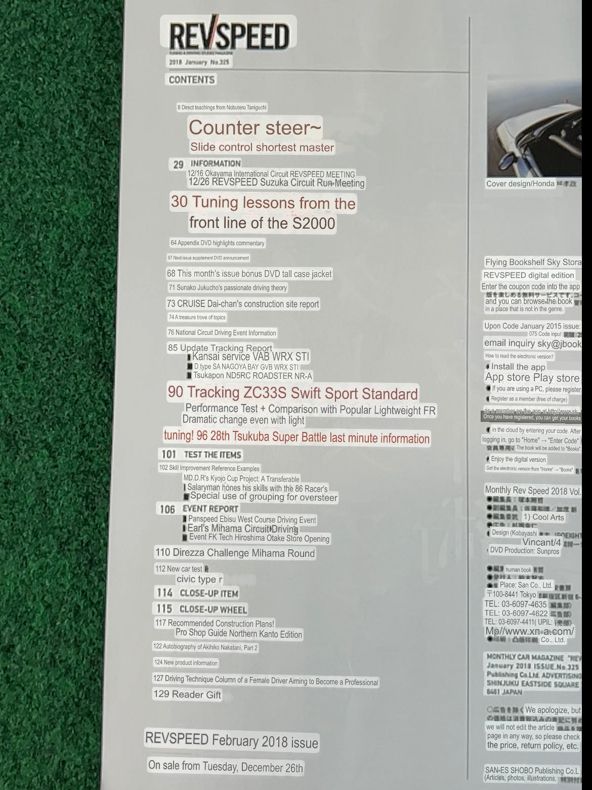 REVSpeed Magazine - January 2018