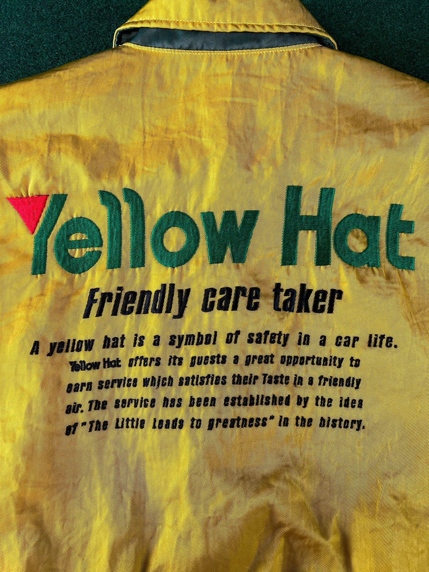 Yellow Hat Service Center Vintage Workwear Jacket