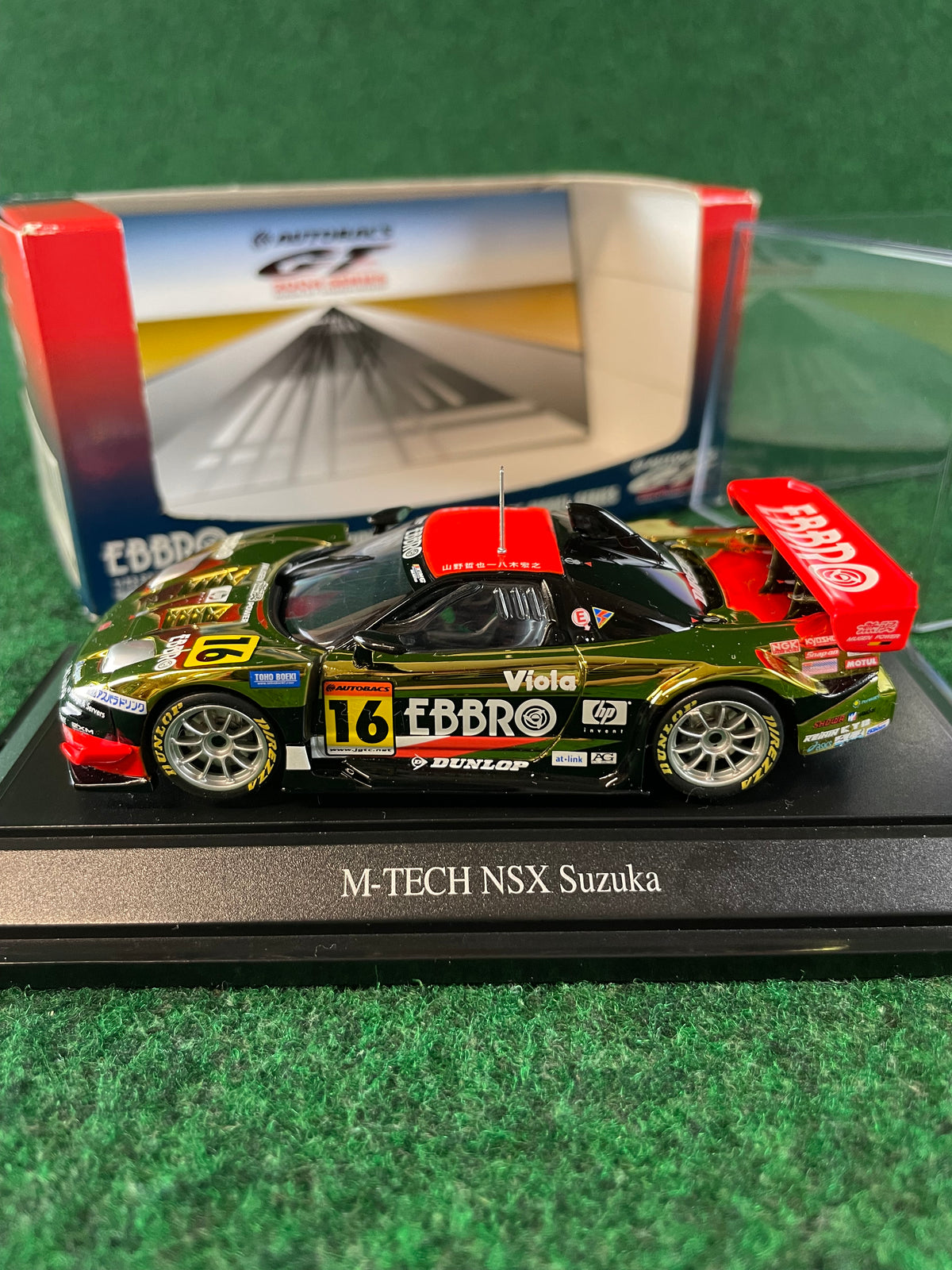 EBBRO - 2004 JGTC M-TECH Honda NSX Suzuka 1/43 Scale Diecast