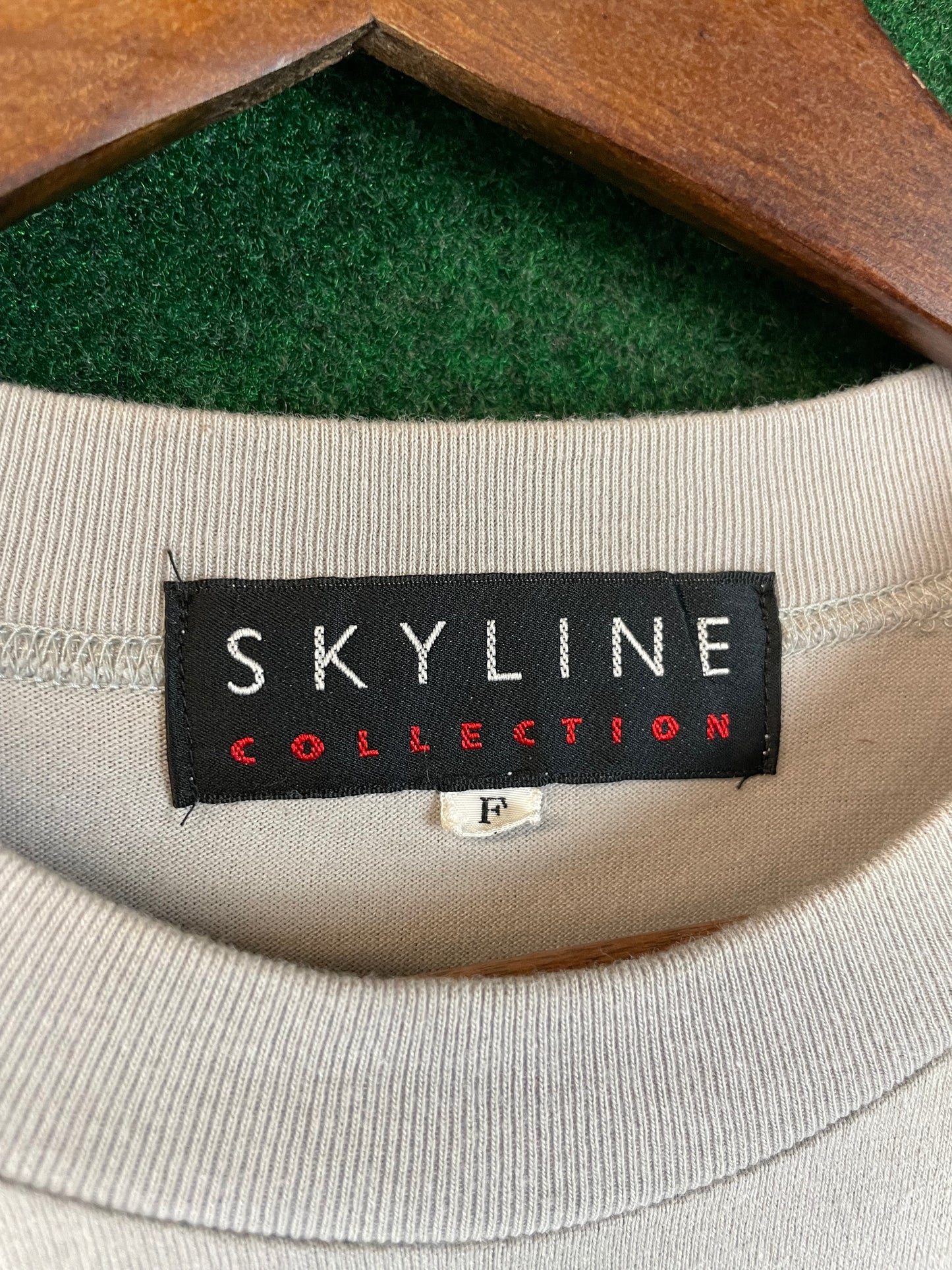 Skyline GT-R - SKYLINE Collection Vintage Grey Sleeve Pocket T-Shirt