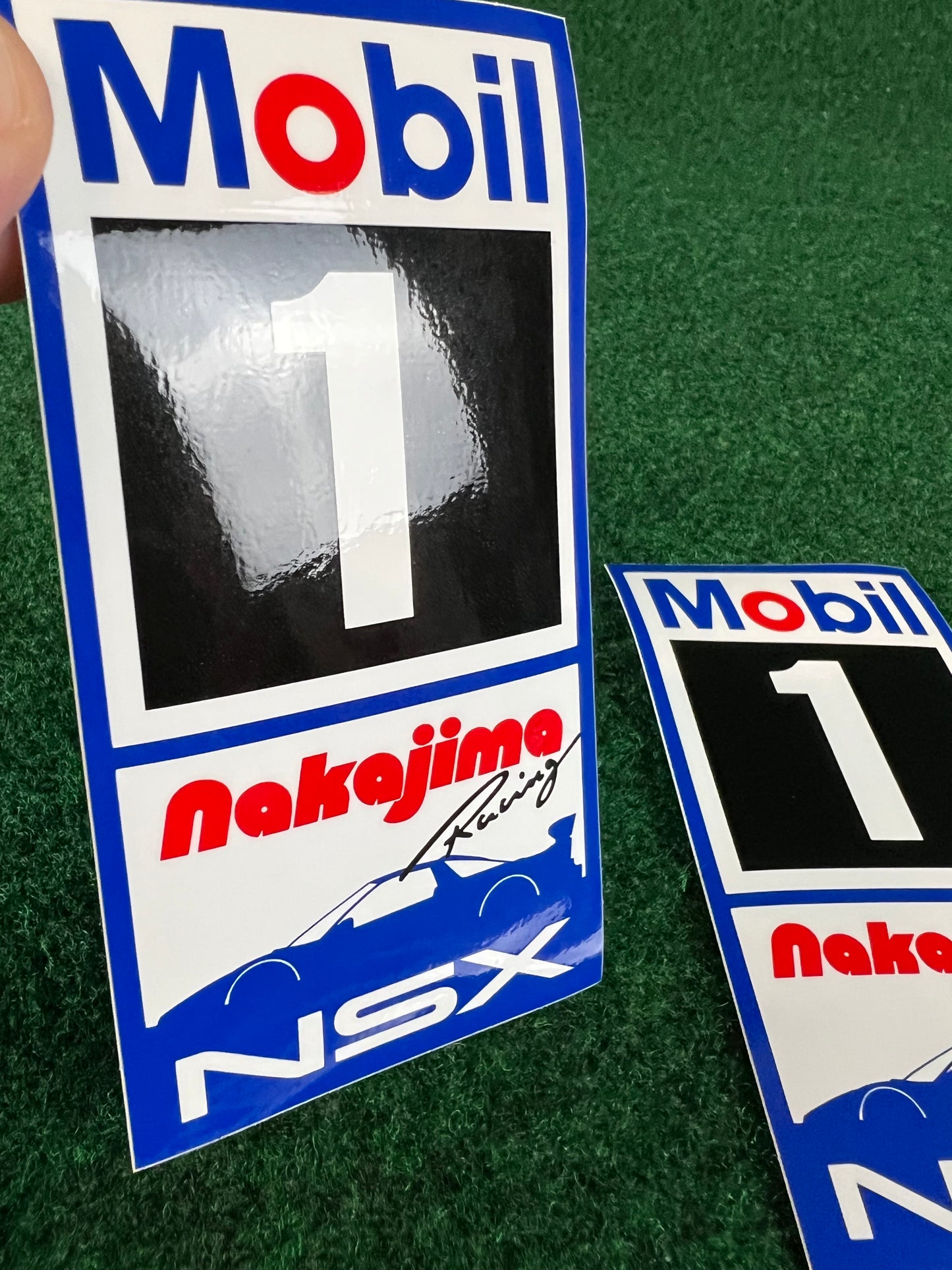 Mobil1 Nakajima Racing Honda NSX - JGTC Sticker Set