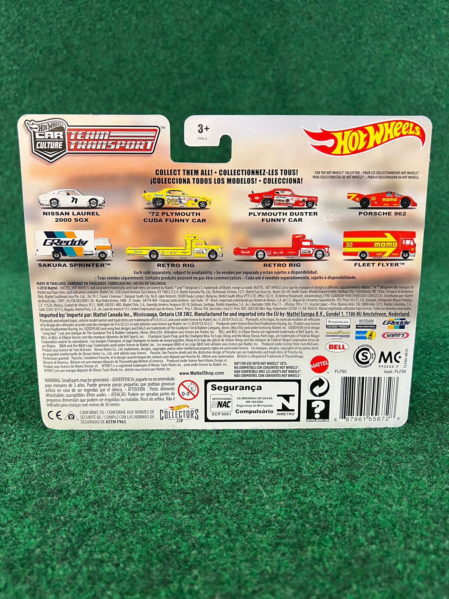 Hot Wheels - Team Transport Porsche 962 Fleet Flyer ￼