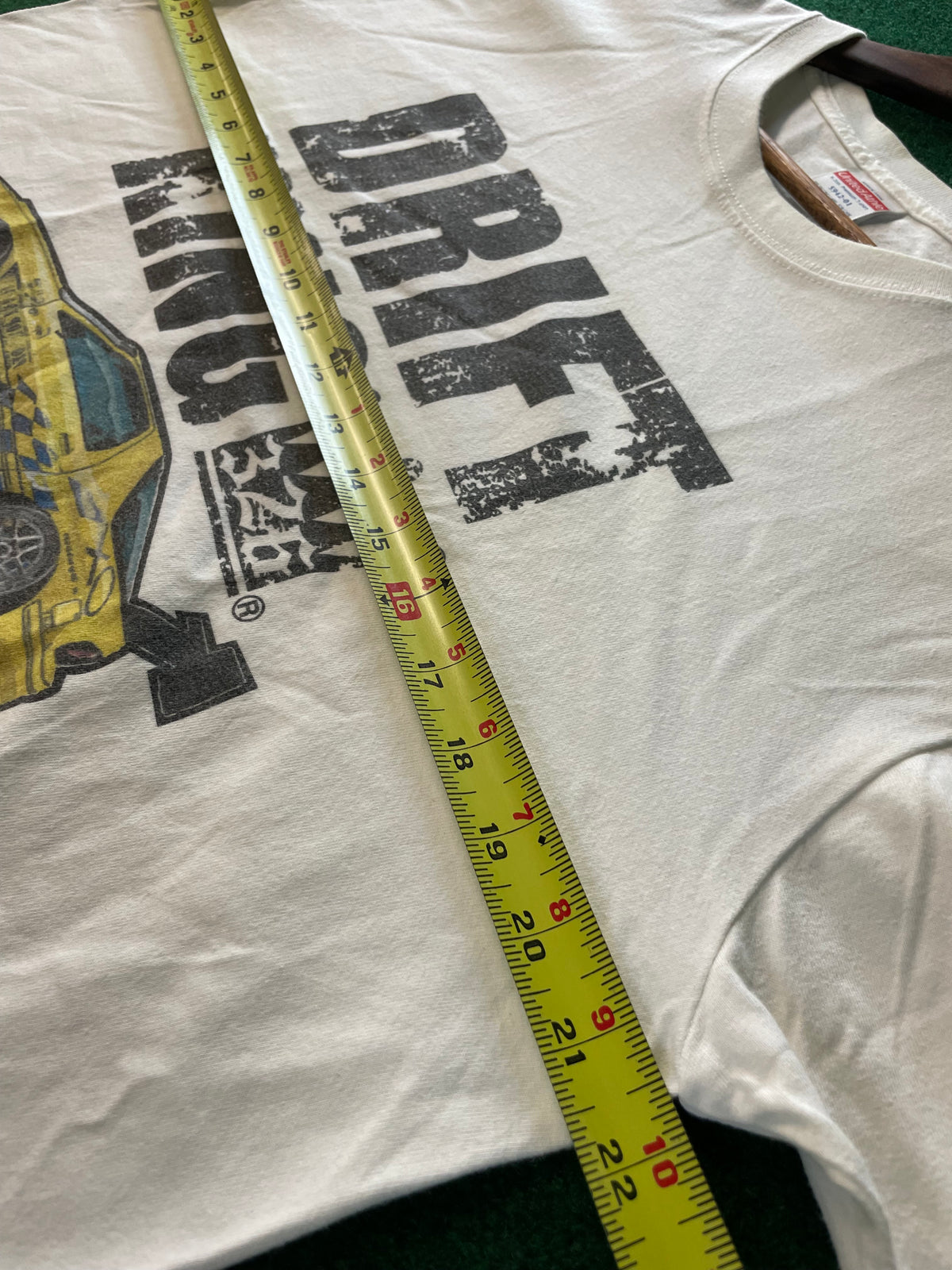 326POWER - DRIFT KING Mazda FC RX-7 Shakotan Has No Limits White T-shirt