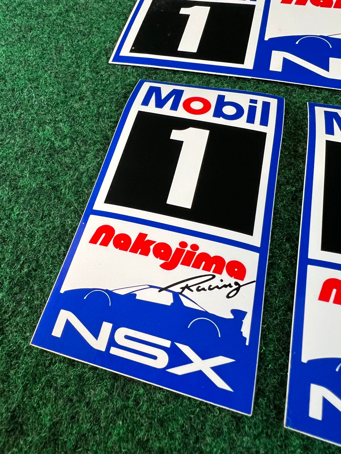 Mobil1 Nakajima Racing Honda NSX - JGTC Sticker Set