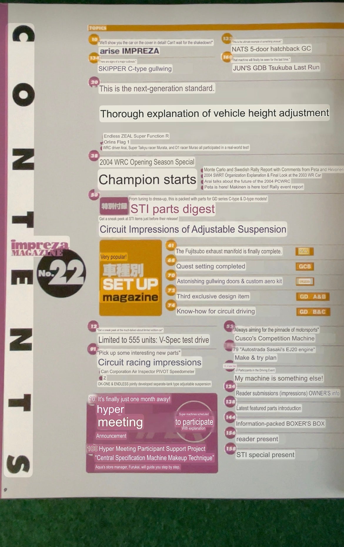 Impreza Magazine by Hyper Rev - No. 22