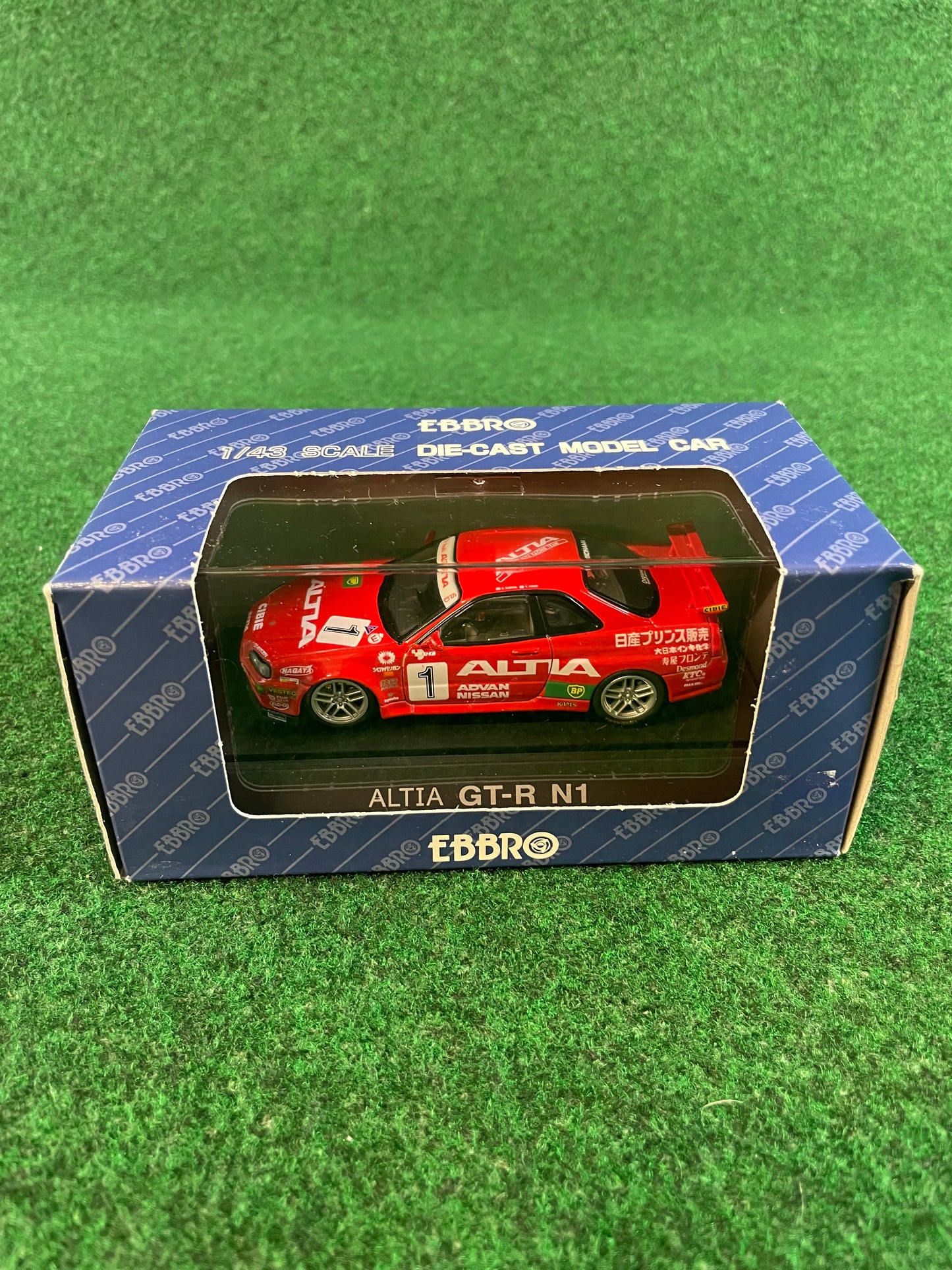 EBBRO - Super Taikyu Altia Nissan Skyline R34 GT-R 1/43 Scale Diecast