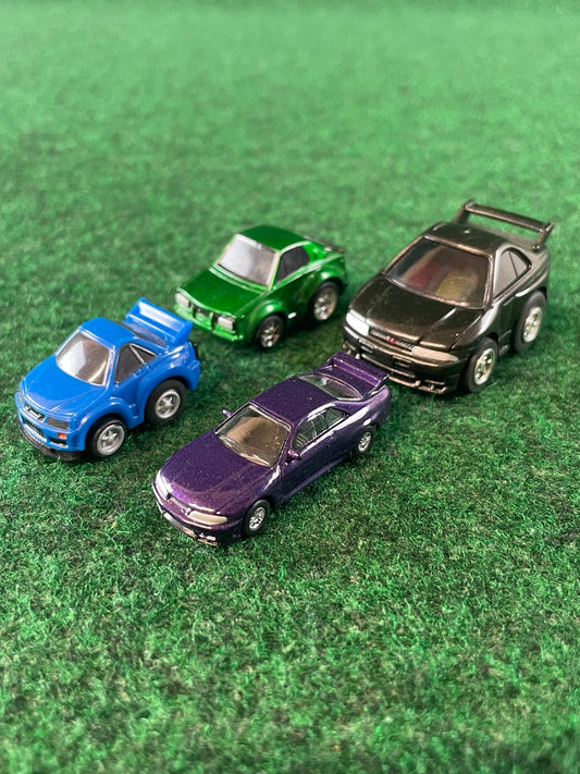Nissan Skyline GT-R Mini Car Set of 4
