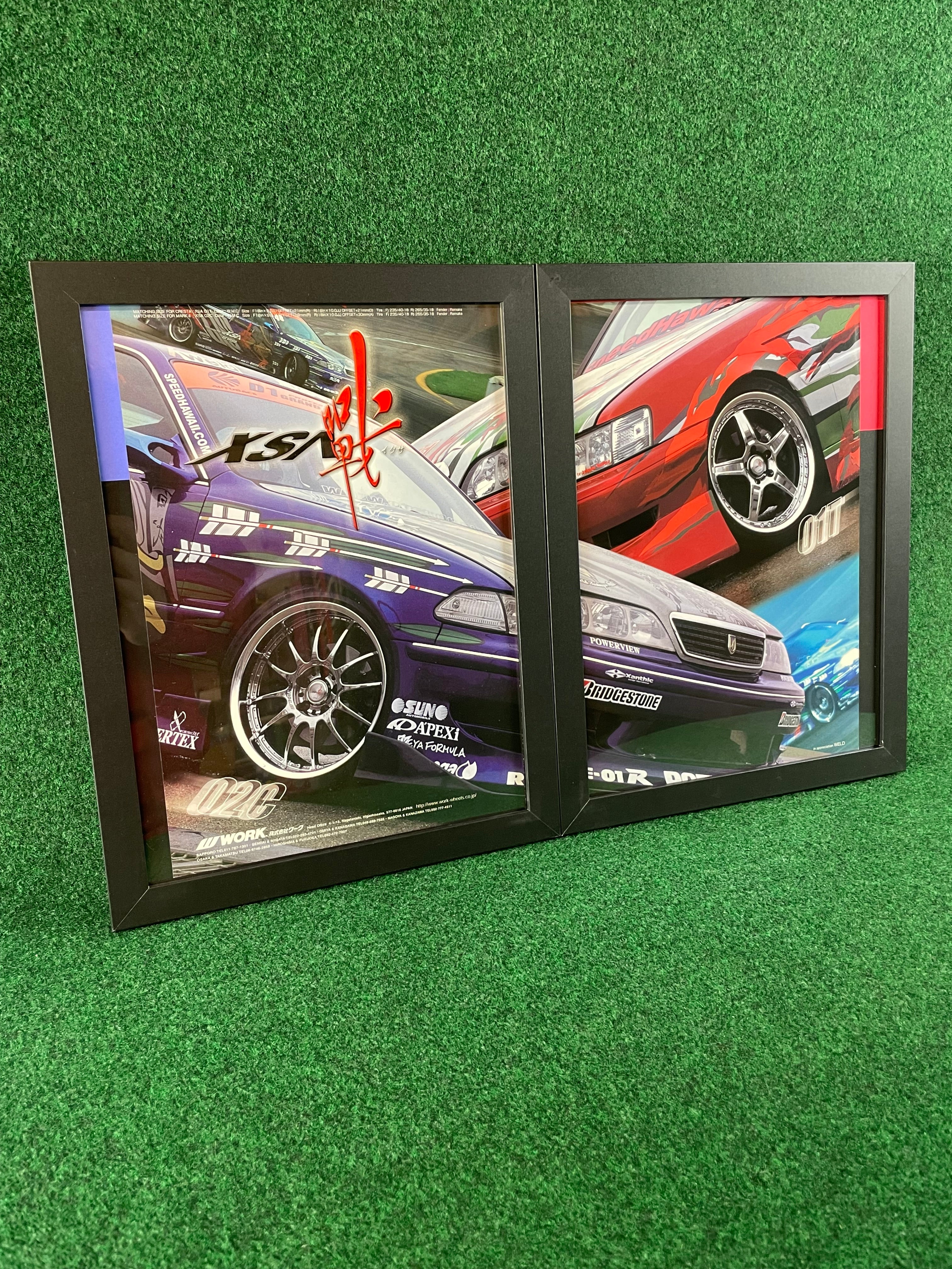 WORK Wheels - 02C & 01T on WELD Toyota Mark II and Cresta 2 Page