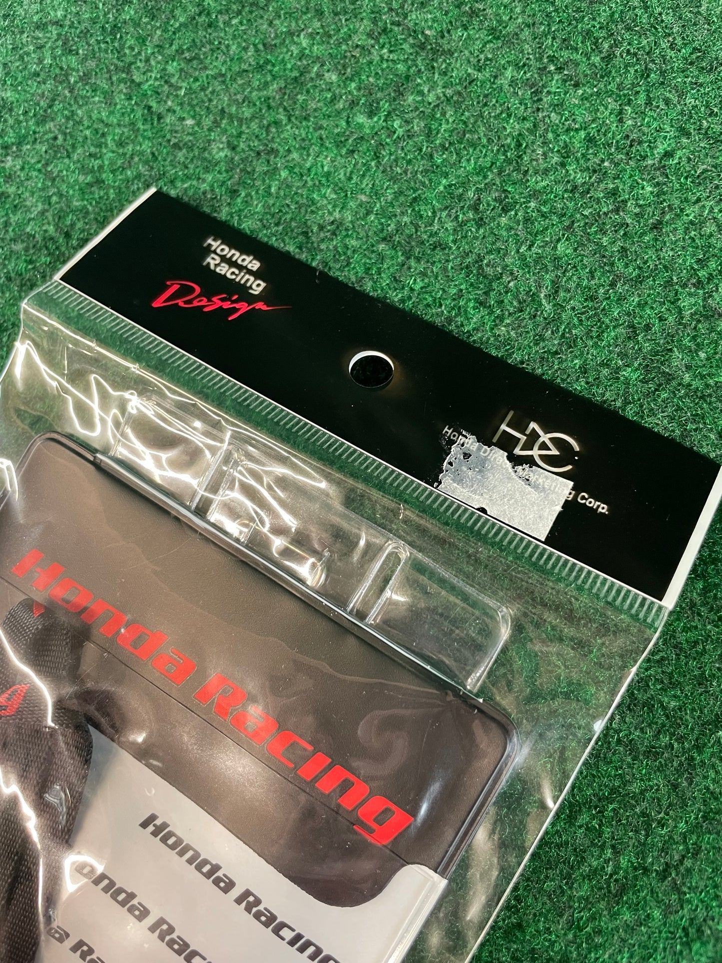 Honda Racing - Black/Red Neck Strap and Pass Holder