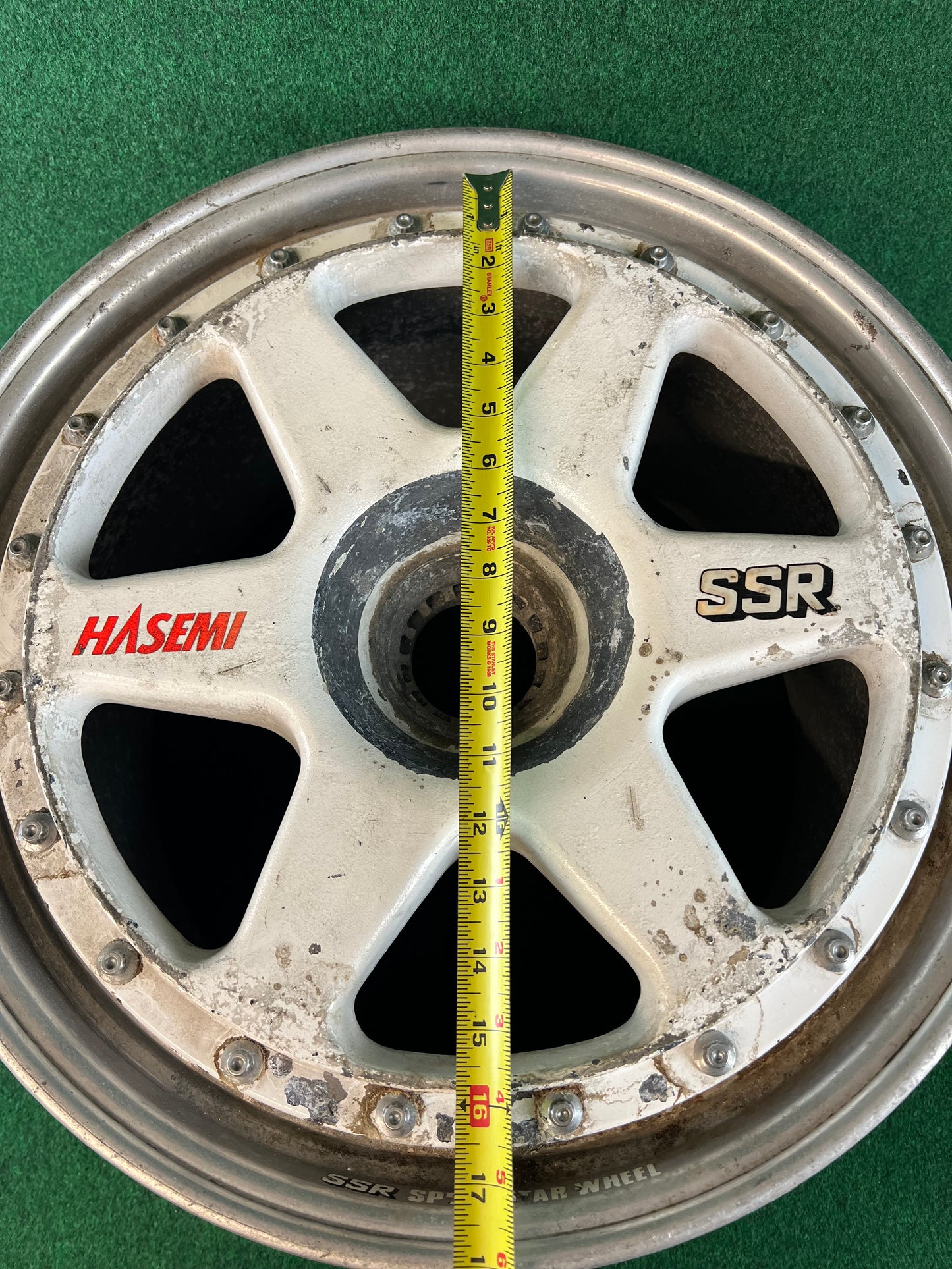 HASEMI x SSR Wheels - JGTC Nissan Skyline R32 GT-R Race Used Centerlock Wheel Set