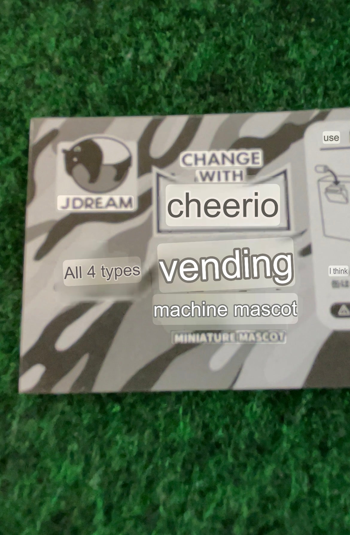 JDREAM - Cheerio Japanese Beverage Vending Machine Mini Toy