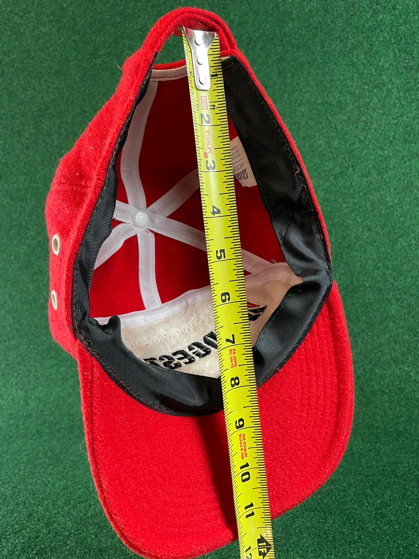 Bridgestone Motorsport - Vintage Red 7 Panel  Wool Hat