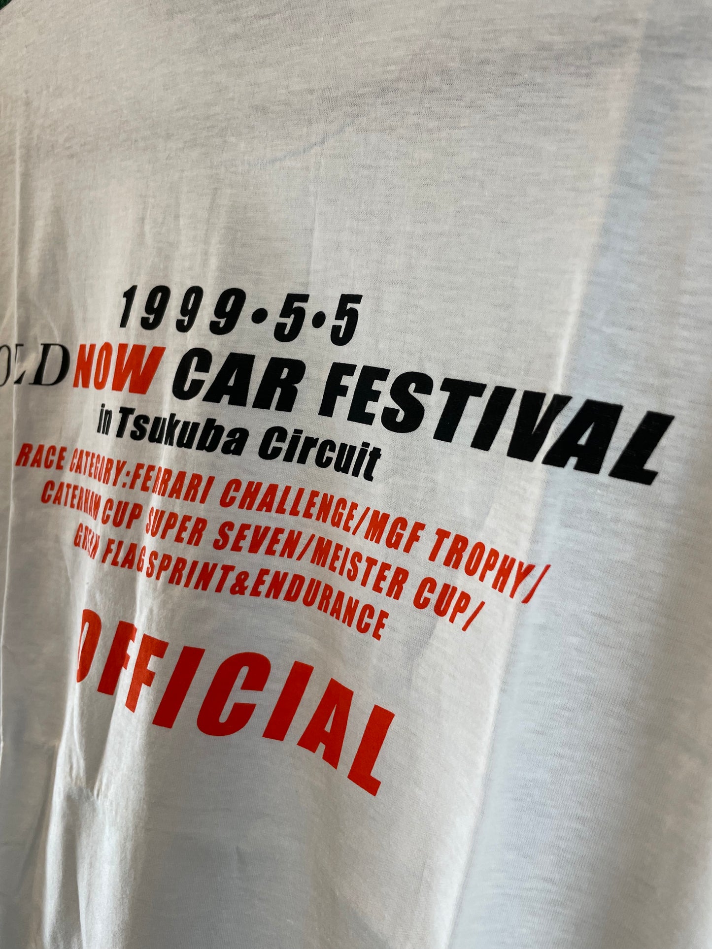 Brains Motor Sports Club - OLDNOW CAR FESTIVAL in Tsukuba Circuit Offical Vintage T-Shirt