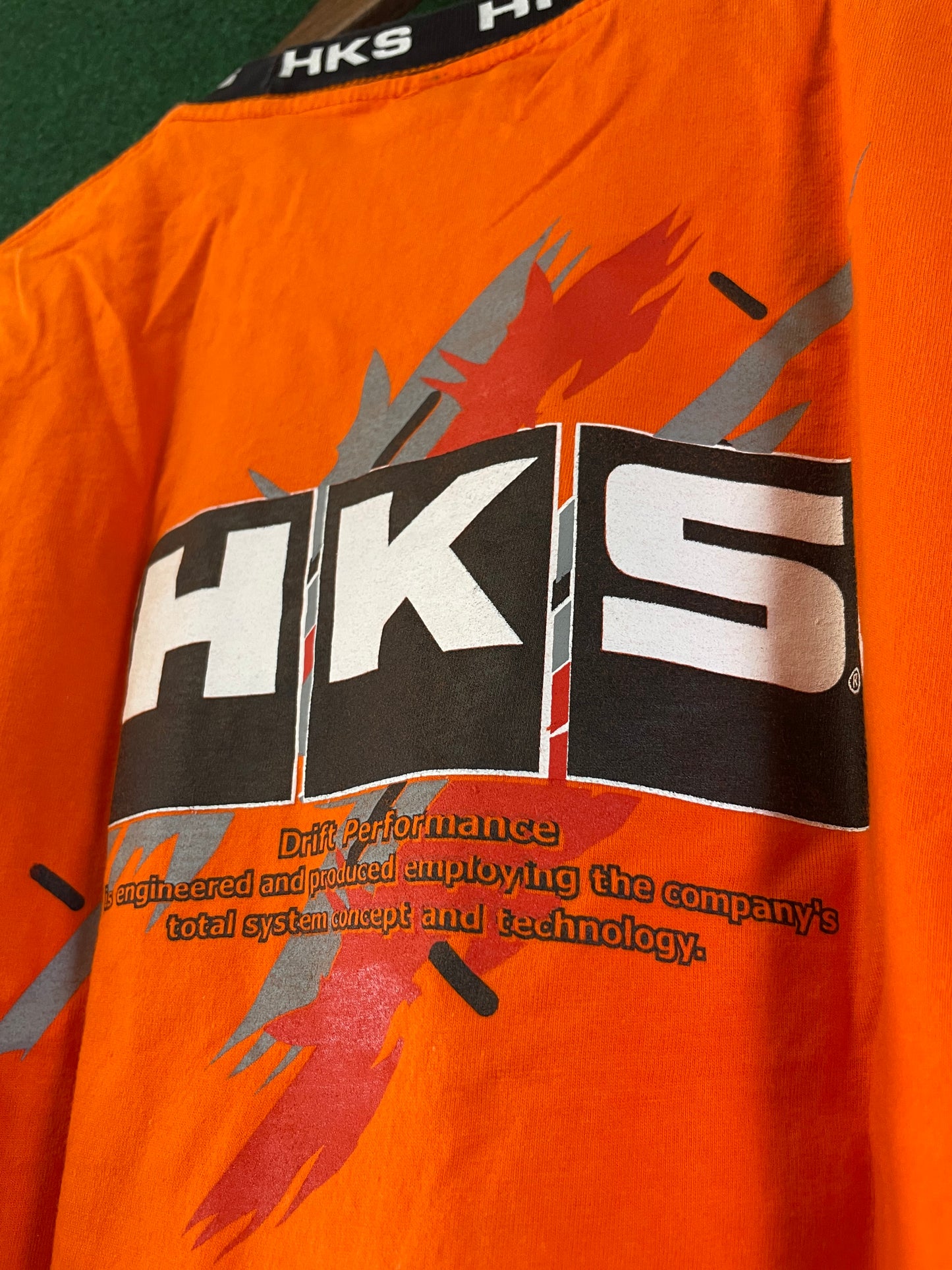 HKS Drift Performance - Vintage Orange T-shirt