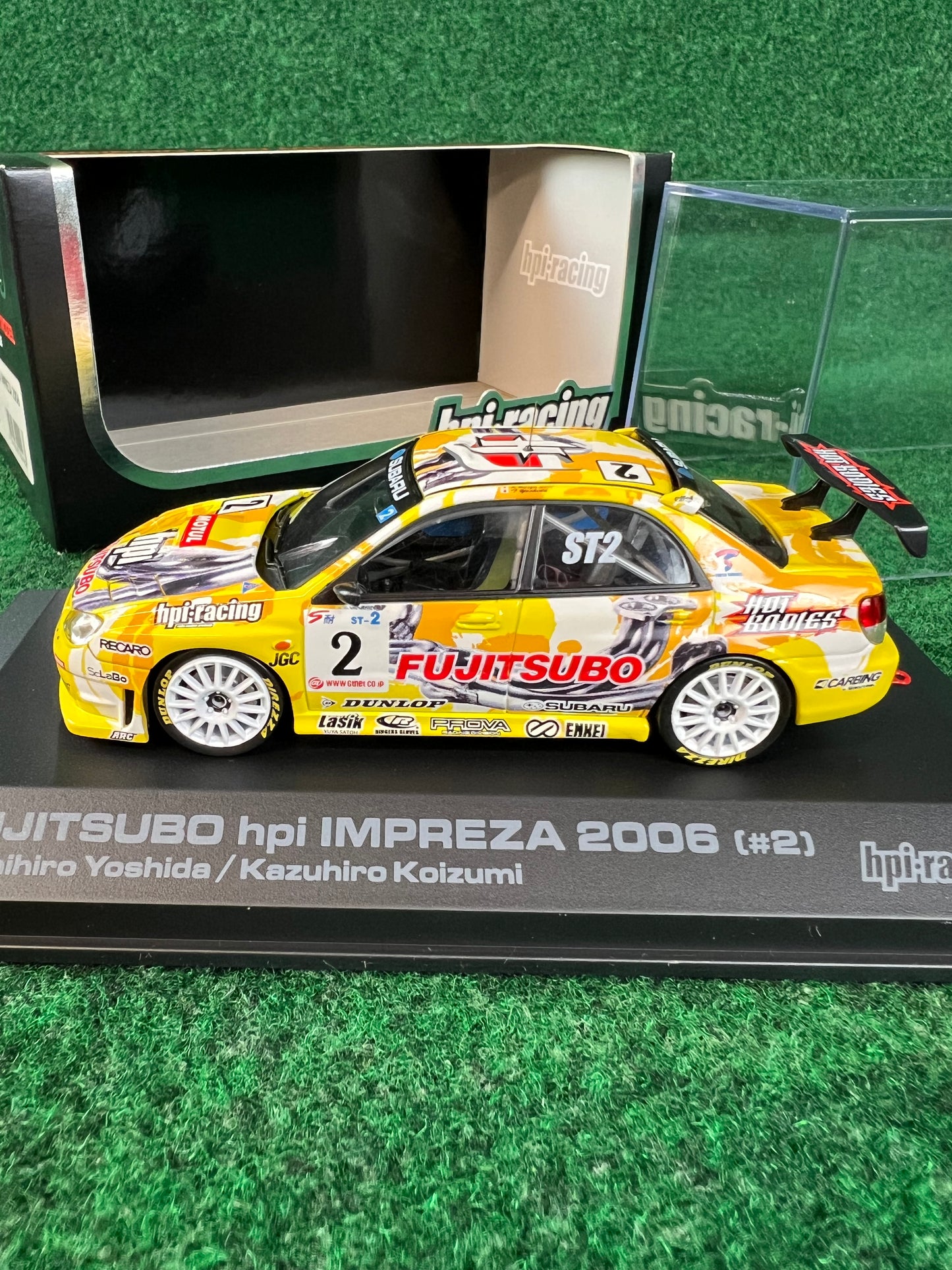 HPI Fujitsubo Super Taikyu 2005 Subaru Impreza WRX 1/43 Scale Diecast