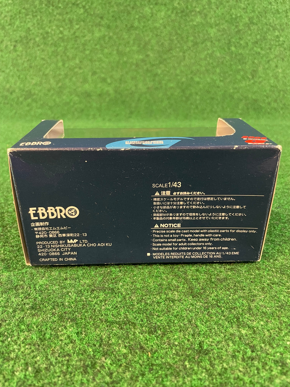 EBBRO - 2009 Super GT ARTA Autobacs Honda NSX 1/43 Scale Diecast
