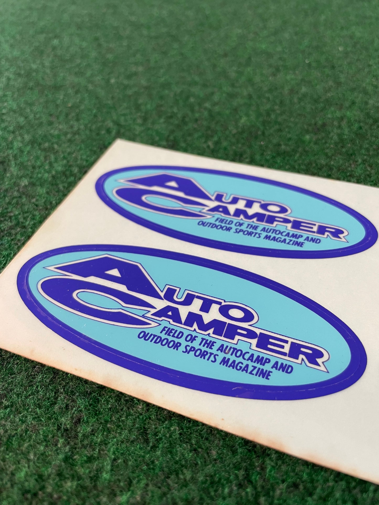 Auto Camper - FIELD OF THE AUTOCAMP AND OUTDOOR SPORTS Sticker Sheet
