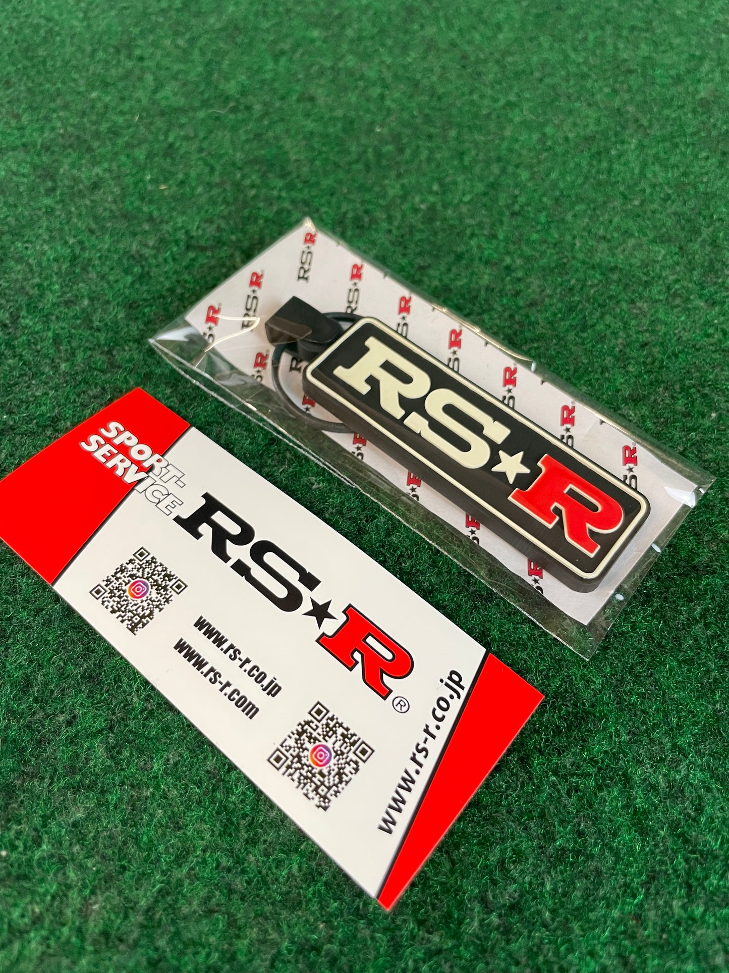 RSR - Silicone Logo and Metal Engraved Toyota 86 Keychain & Sticker Set