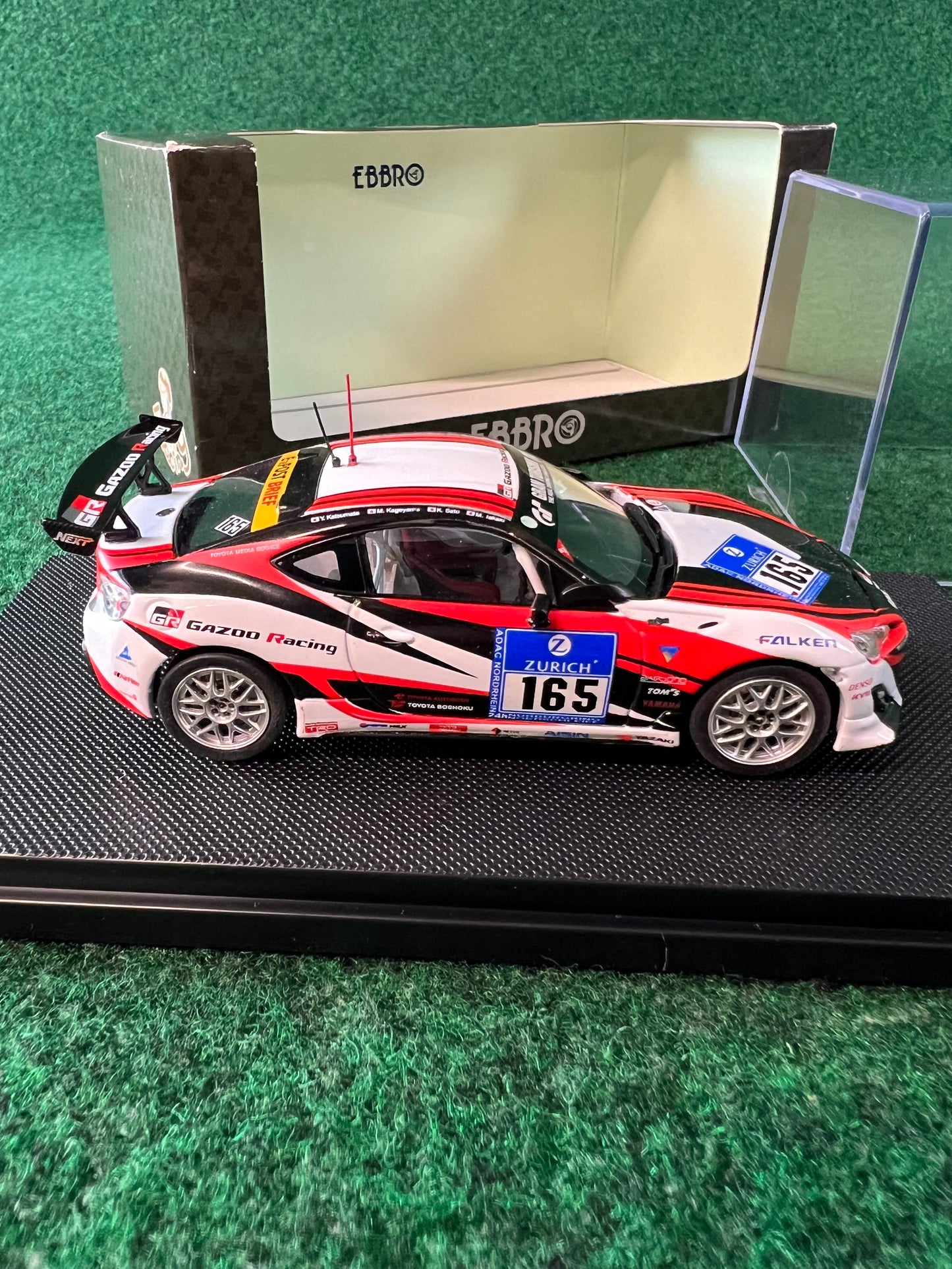 EBBRO TOYOTA 86 Nurburgring 24-hour Race 2012 No.165 1/43 Scale Diecast