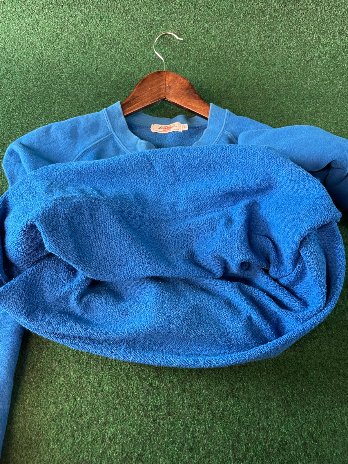 DUNLOP Motorsport - Vintage Blue Front Pocket Sweatshirt