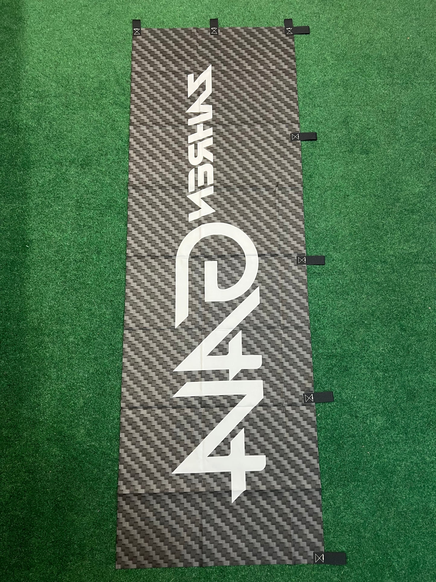 ZAHREN GAIA Oil Company Japanese Retail Advertising Nobori Banner