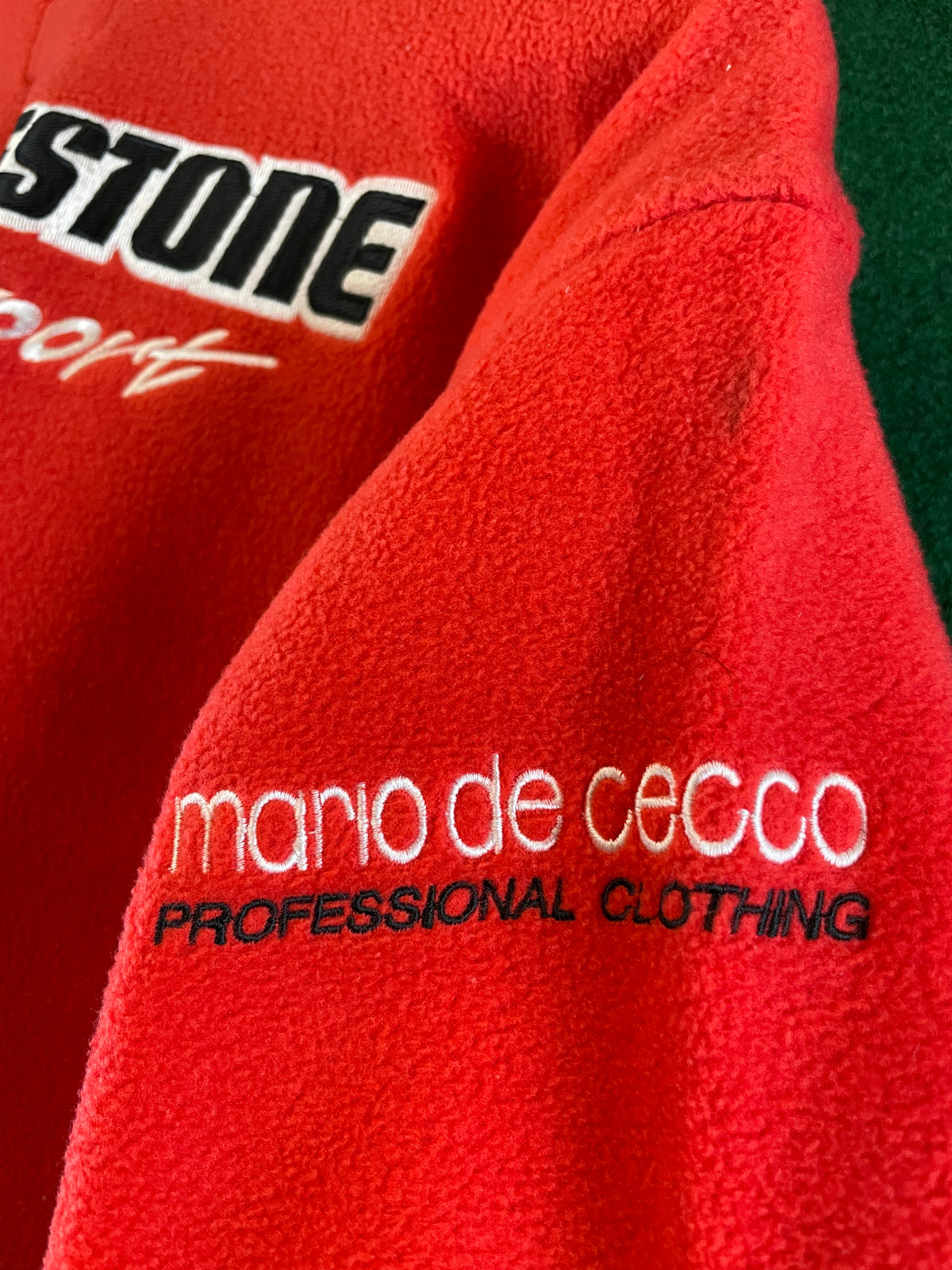 BRIDGESTONE Motorsport - Red Fleece Pullover Jacket