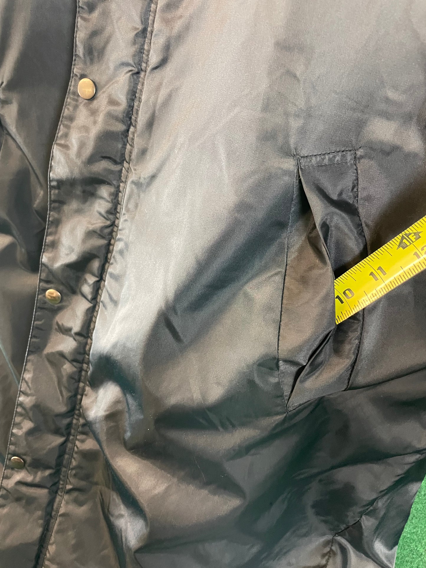 ADVAN - Get a Step Ahead Vintage Black Insulated Bench Coat