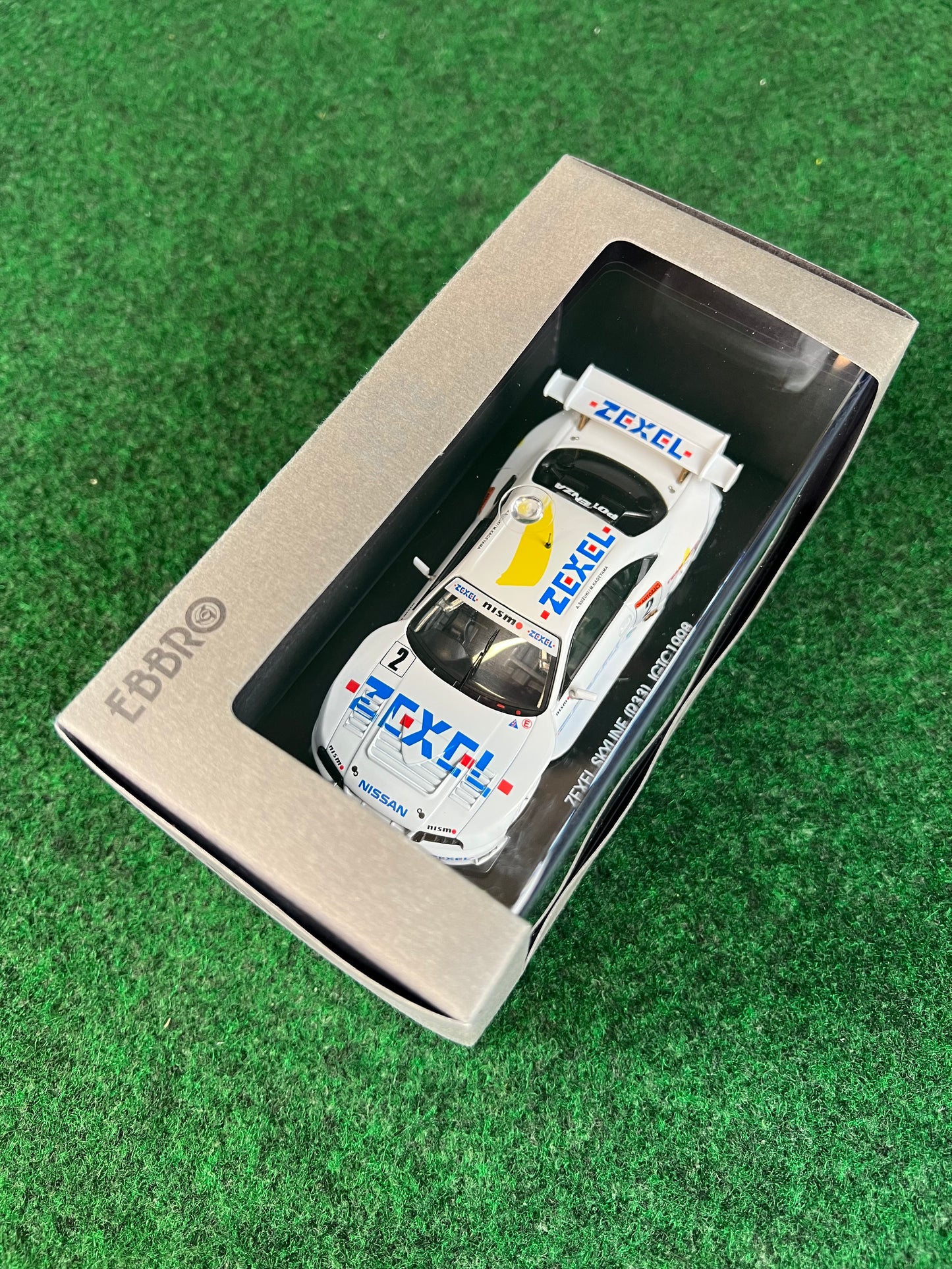 EBBRO Legend of JGTC - 1998 ZEXEL Nissan Skyline R33 GTR 1/43 Scale Diecast