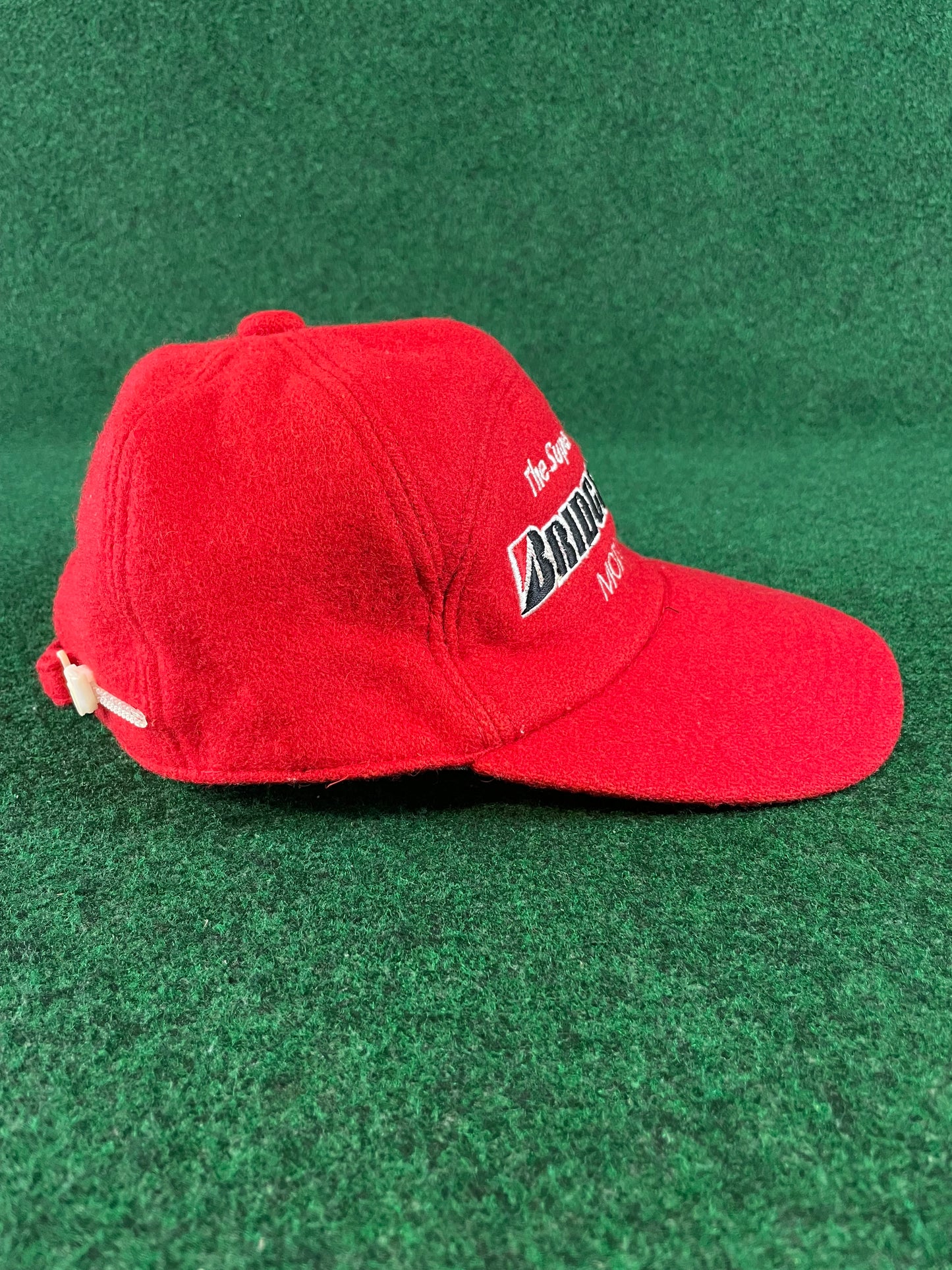 Bridgestone Motorsport - Vintage Red 7 Panel  Wool Hat
