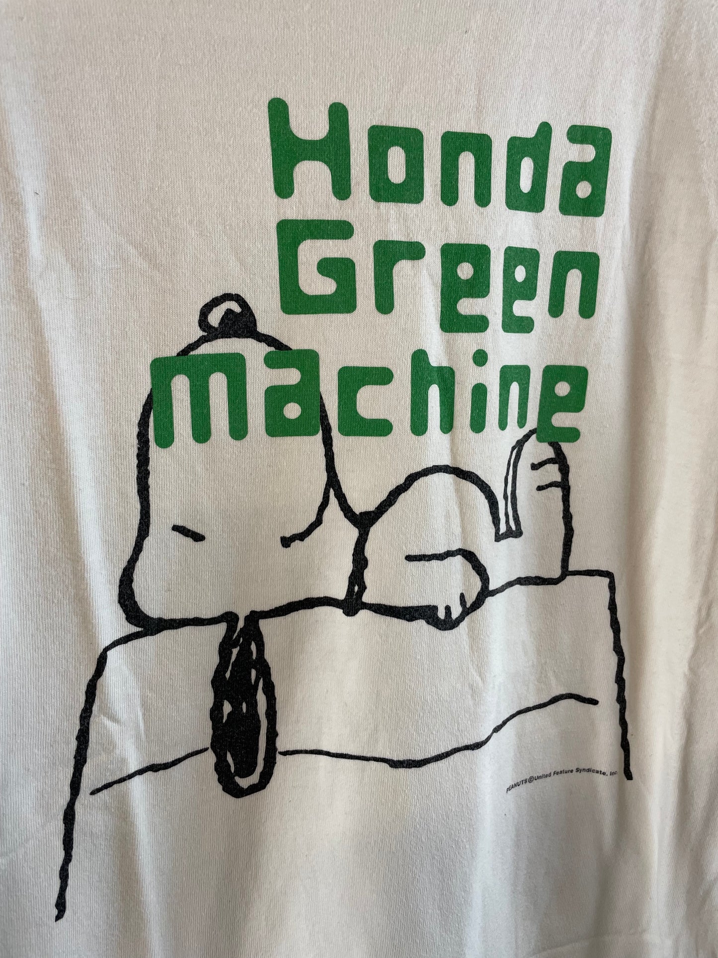 Honda Green Machine - Vintage Snoopy Collaboration T-Shirt