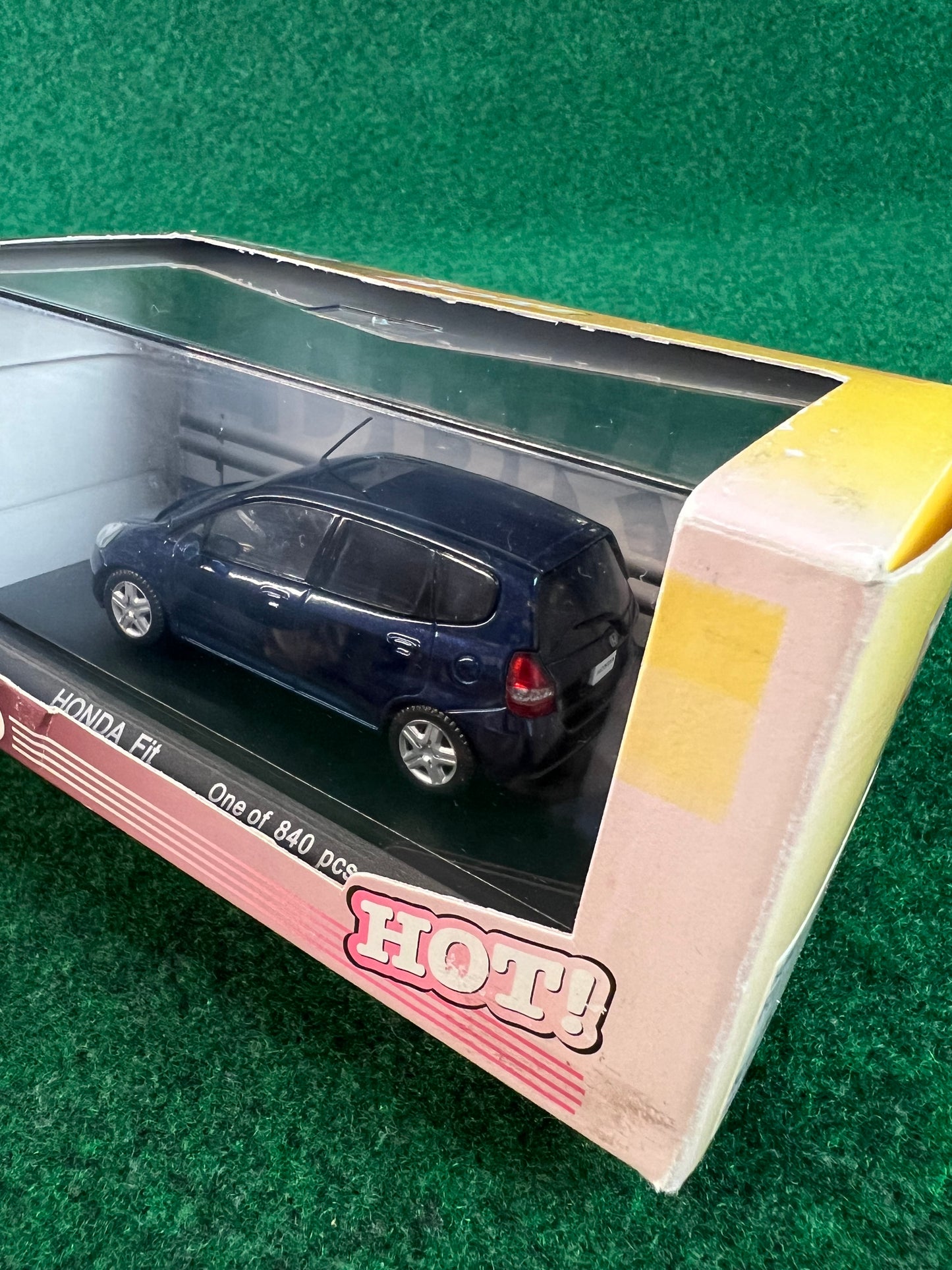 EBBRO HOT - Honda Fit - Dark Blue 1 of 840 1/43 Scale Diecast