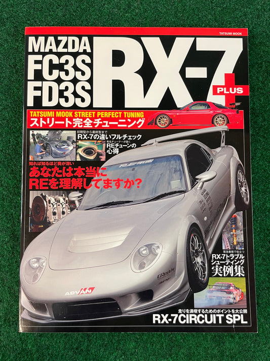 TATSUMI MOOK STREET PERFECT TUNING - Mazda RX-7 PLUS FC3S FD3S Magazine
