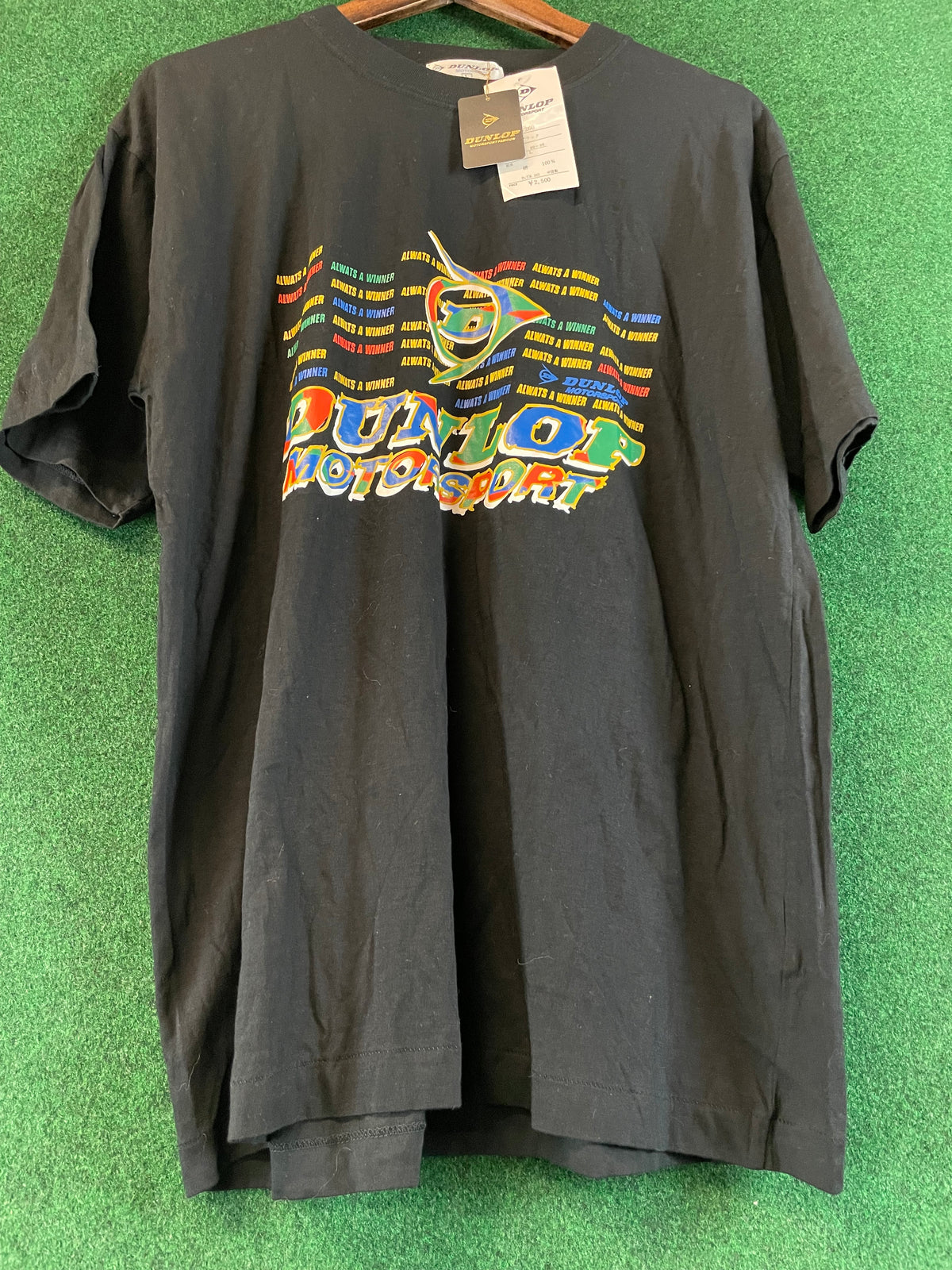 DUNLOP Motorsport - Vintage Black Graphic T-Shirt