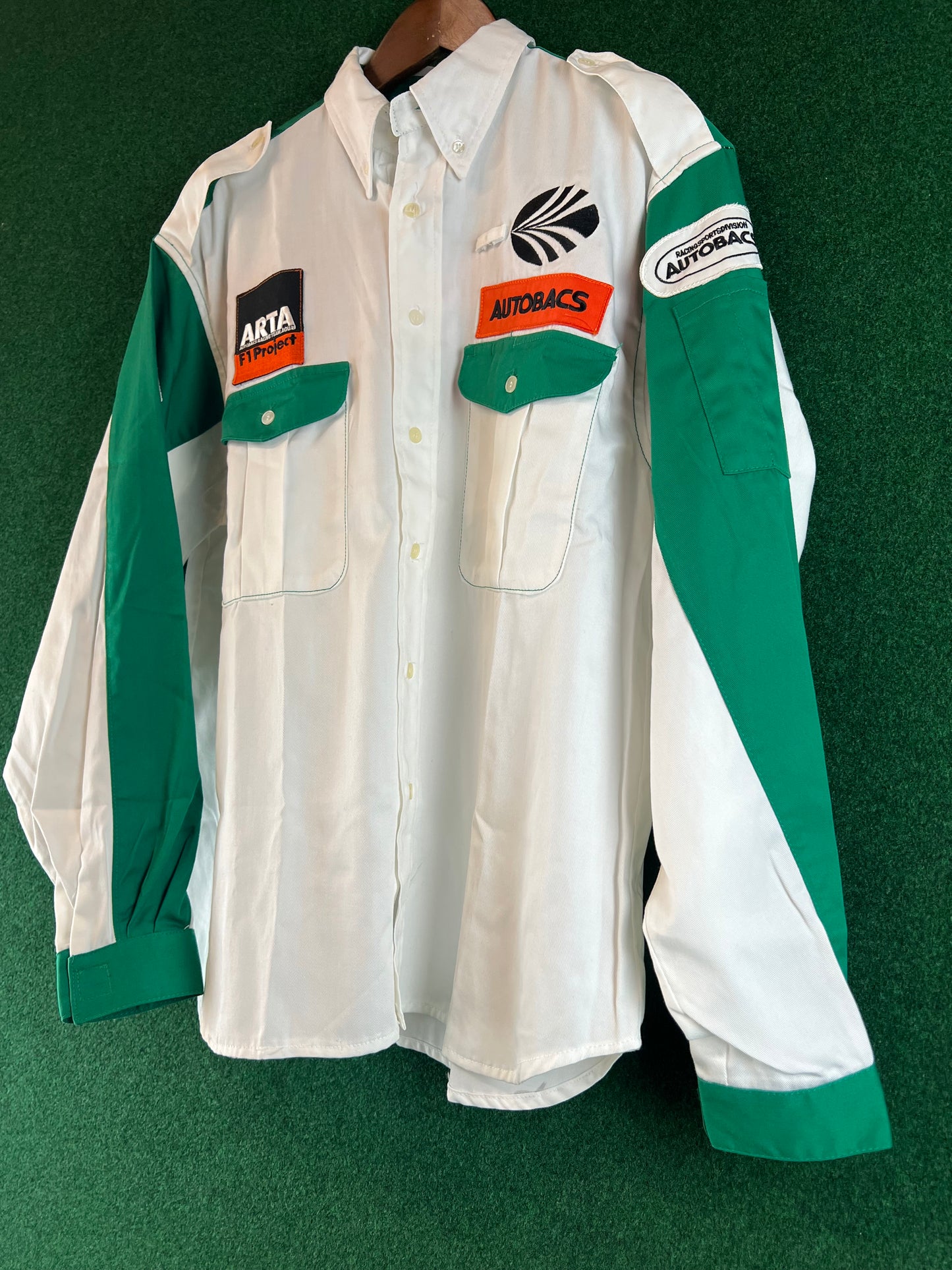 Autobacs ARTA F1 Project Vintage Workwear Long Sleeve Buttondown Shirt
