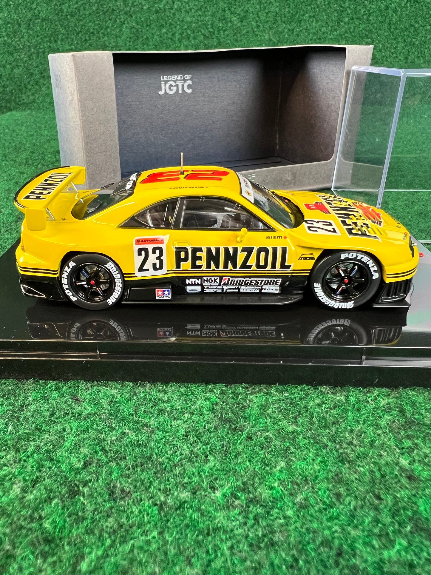 EBBRO Legends of JGTC - 1998 Pennzoil Nissan Skyline R33 GTR 1/43 Diecast