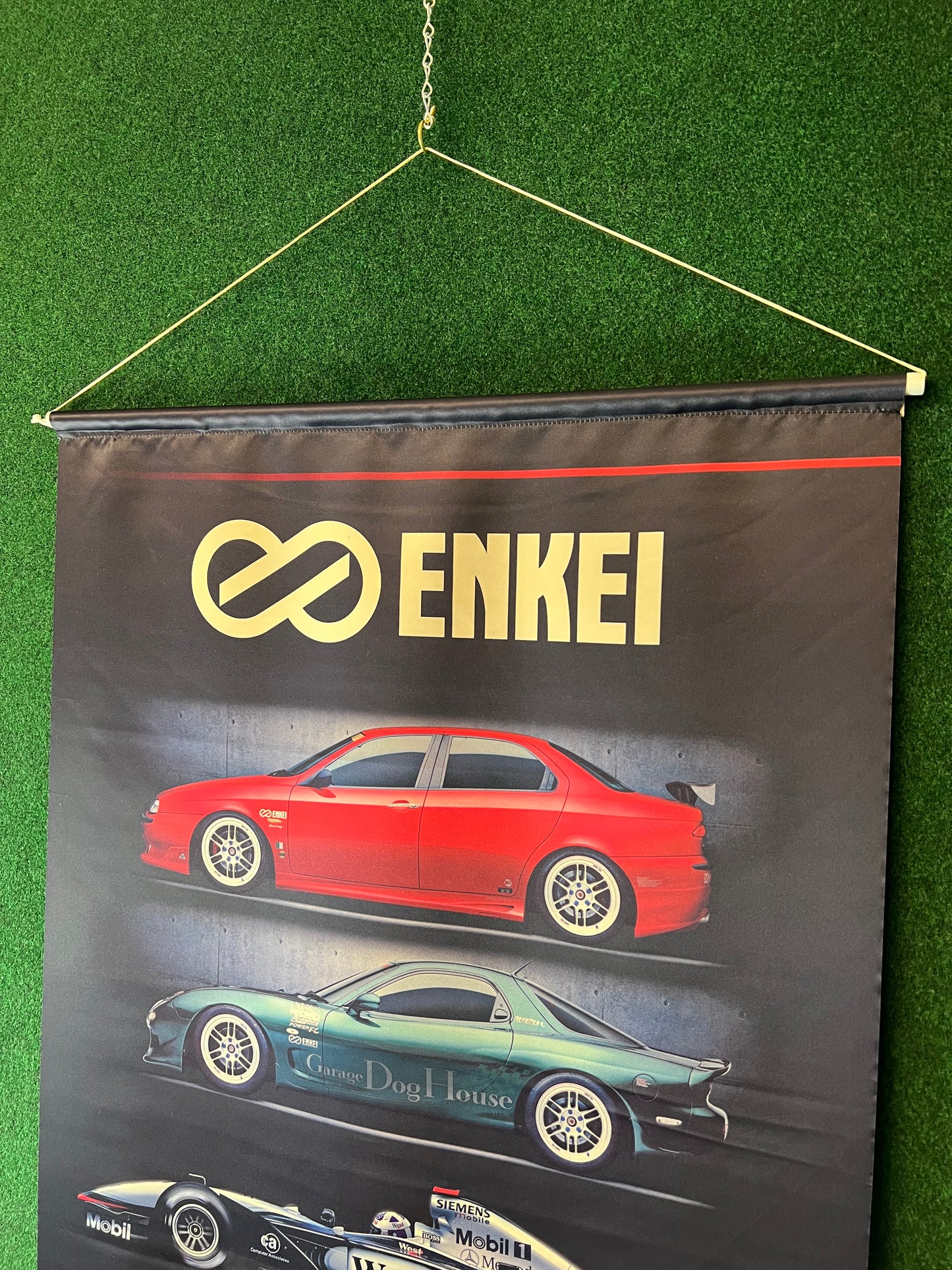ENKEI RPF1 - Retail Display Advertising Scroll Banner