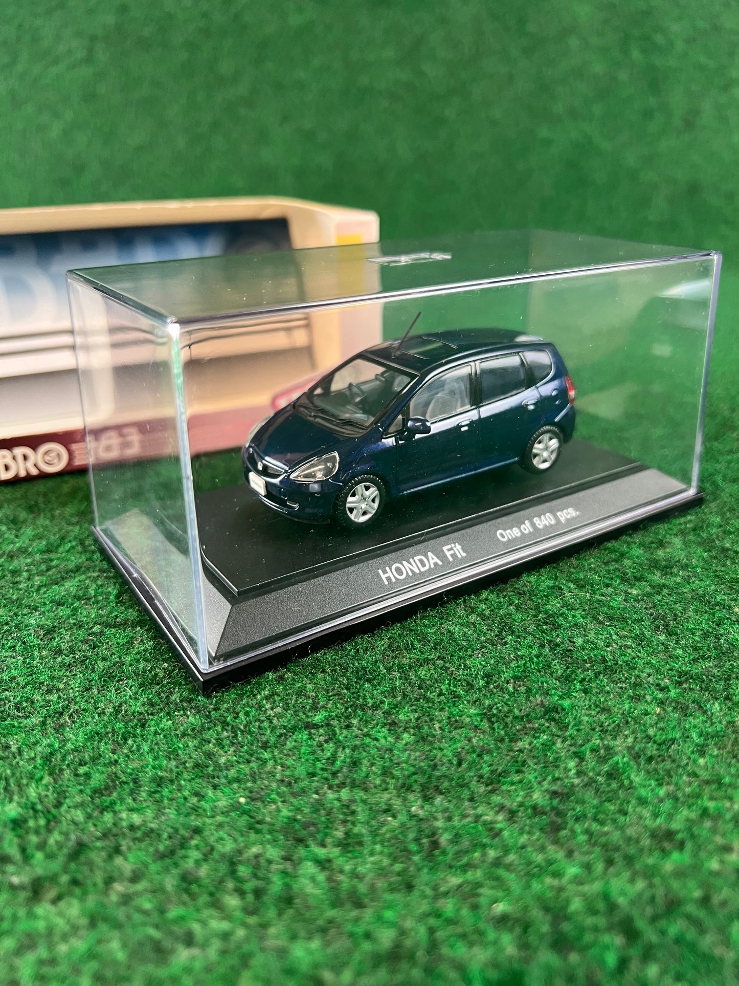 EBBRO HOT - Honda Fit - Dark Blue 1 of 840 1/43 Scale Diecast