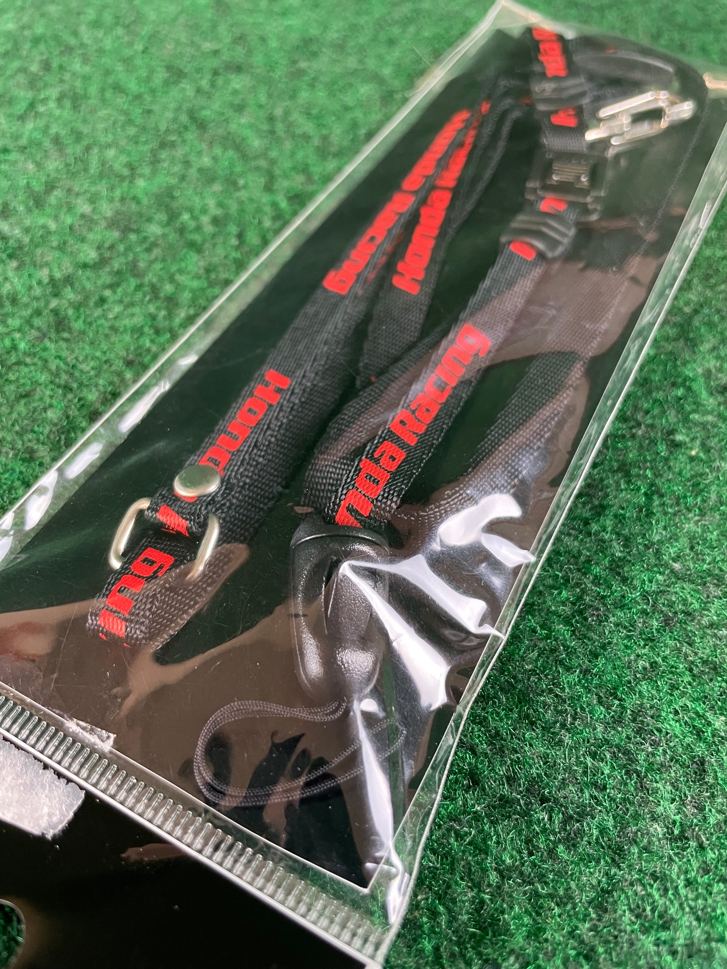 Honda Racing - Black/Red Lanyard Keychain Thin Neck Strap