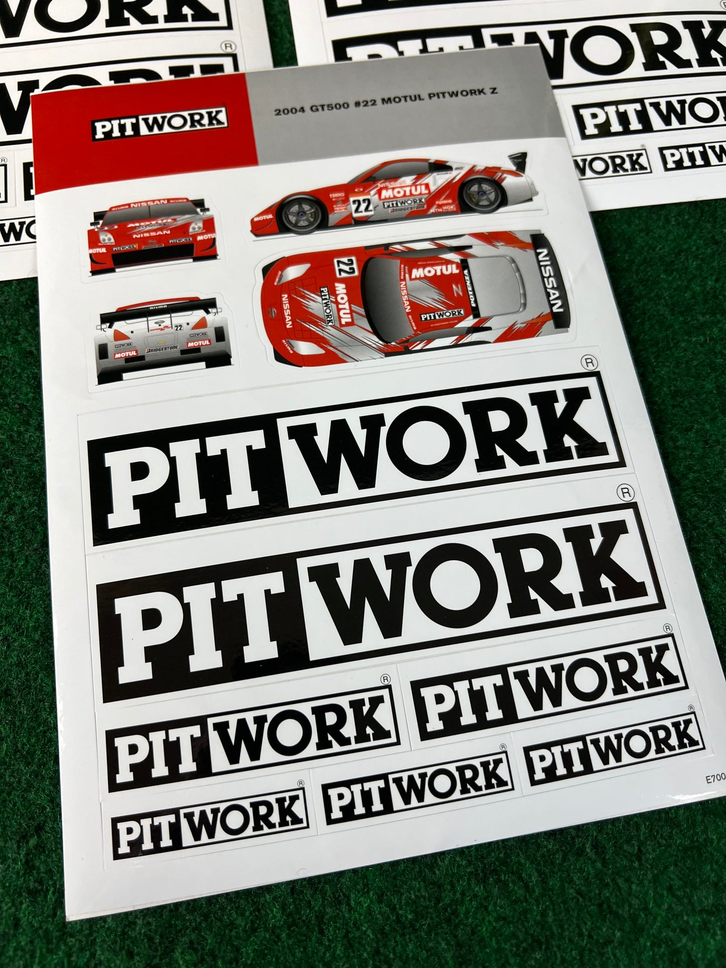 Nissan Fairlady Z JGTC Nismo Motul Pitwork Sticker Sheet Set