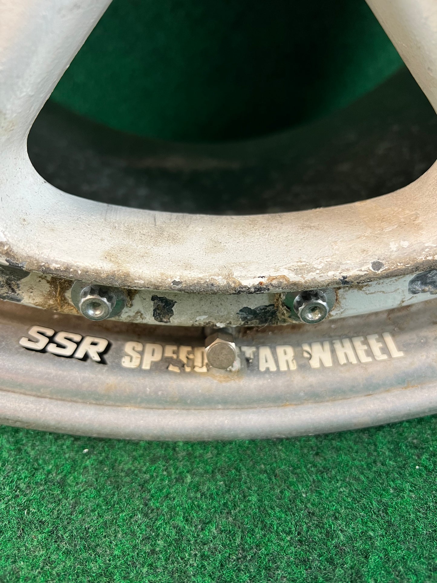 HASEMI x SSR Wheels - JGTC Nissan Skyline R32 GT-R Race Used Centerlock Wheel Set