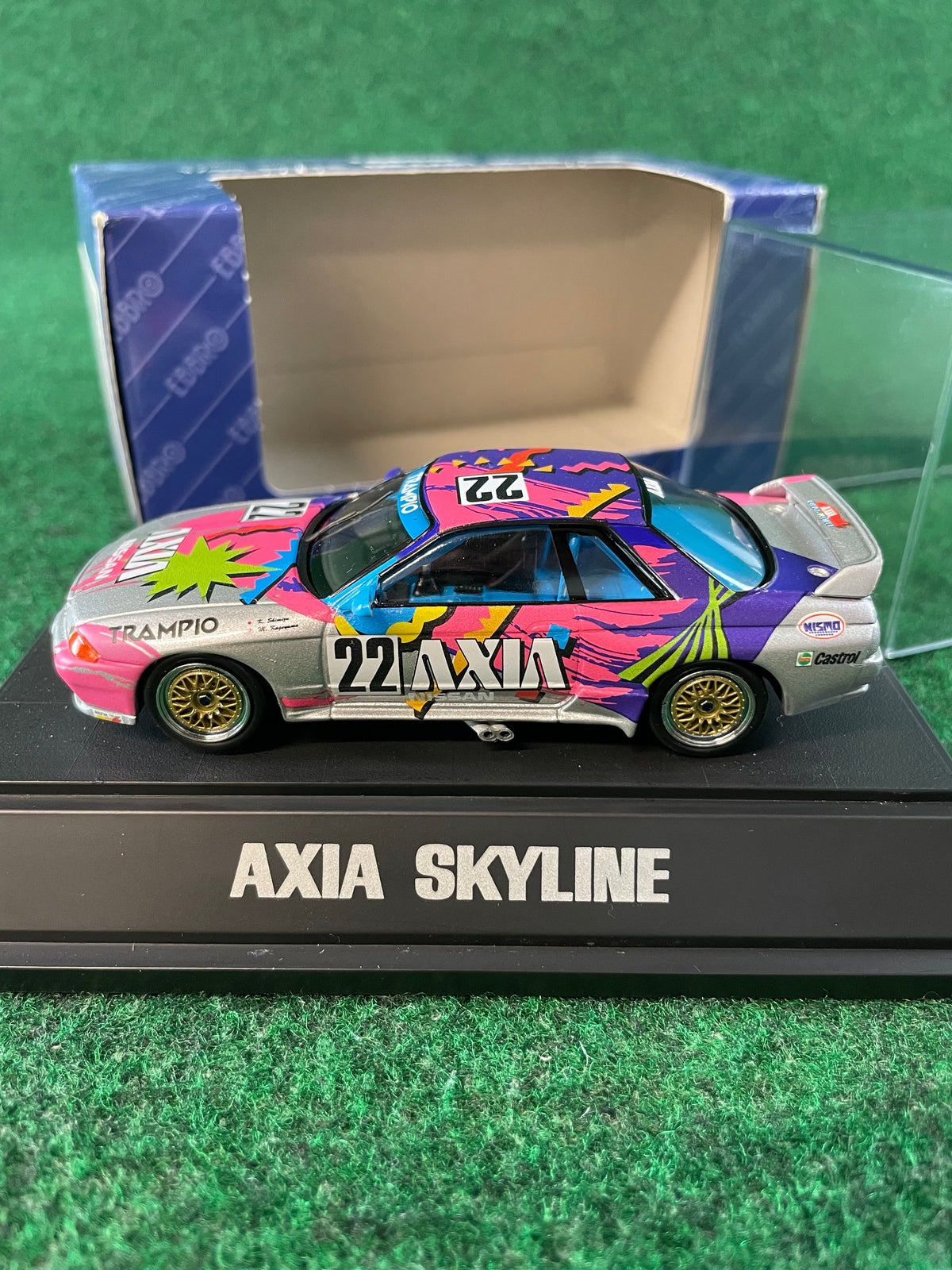 EBBRO Nissan Skyline R32 GTR AXIA Group A Racecar 1/43 Diecast